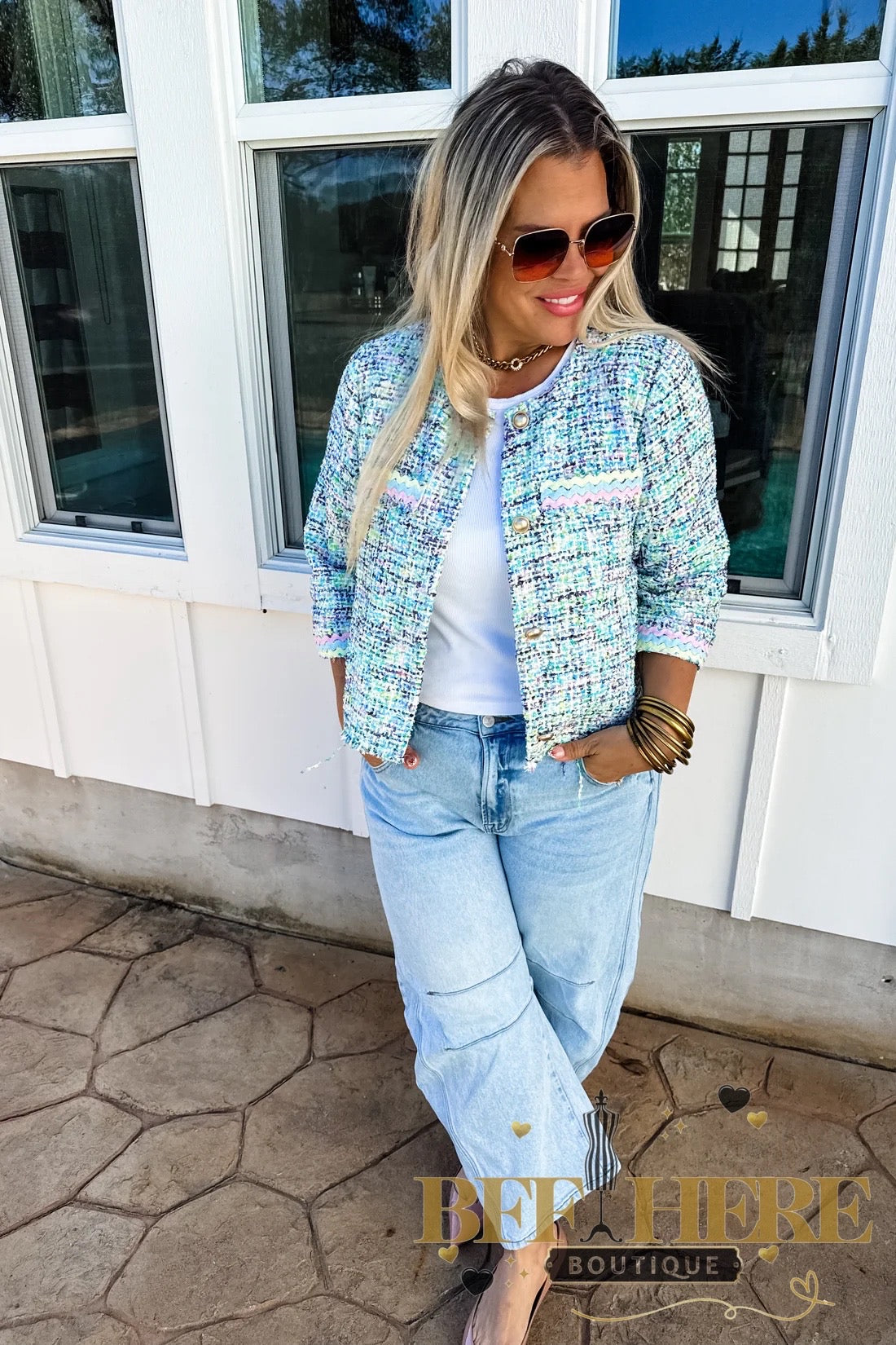 Jackie Tweed Jacket - BFF Here