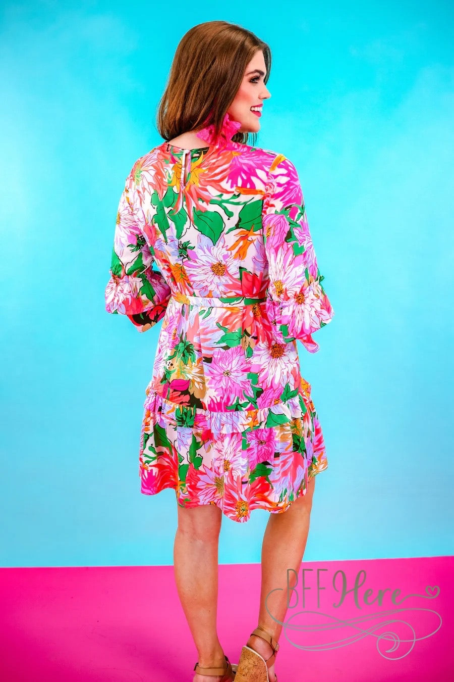 PREORDER-Kennedy Satin Dress by Jess Lea (Ships Beginning of June) - BFF Here