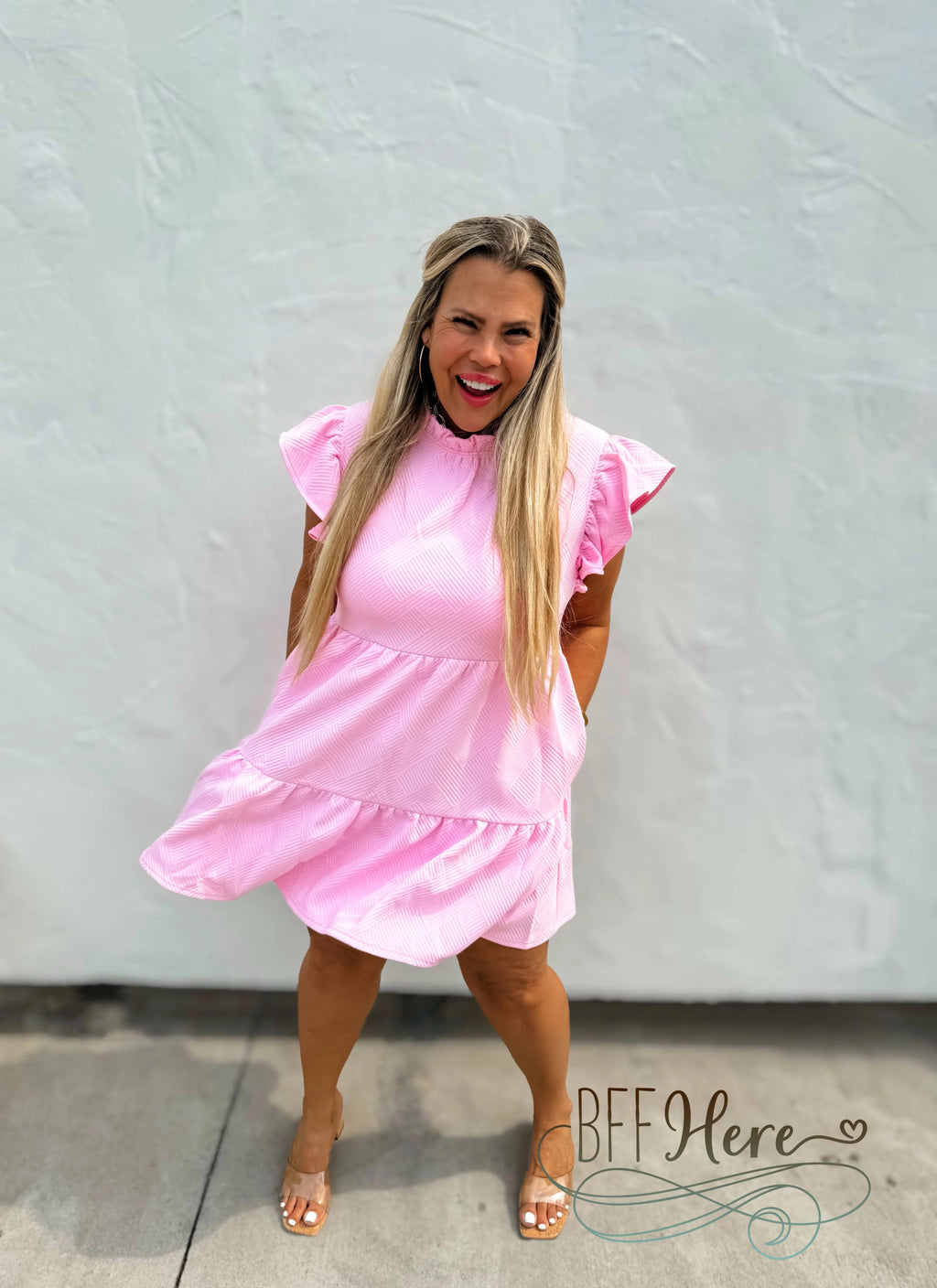 Love Me More Dress / Choice of Color - BFF Here