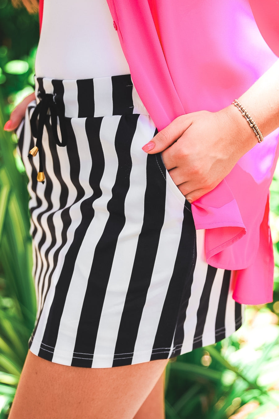 PREORDER: Runway Stripes Skort by Jess Lea (ETA: February) - BFF Here