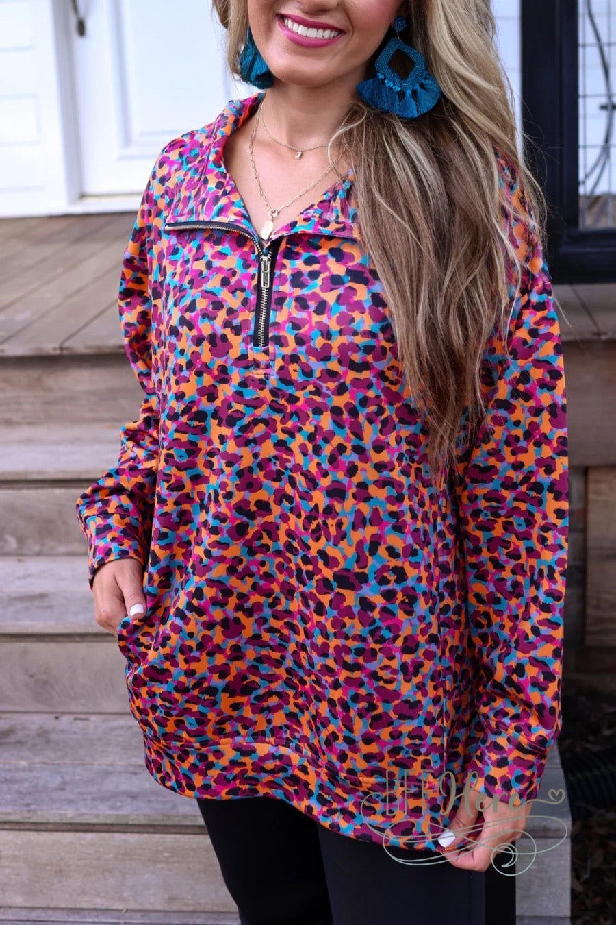 PREORDER - Splash of Spots Everyday Pullover by Jess Lea (Ships End of September) - BFF Here