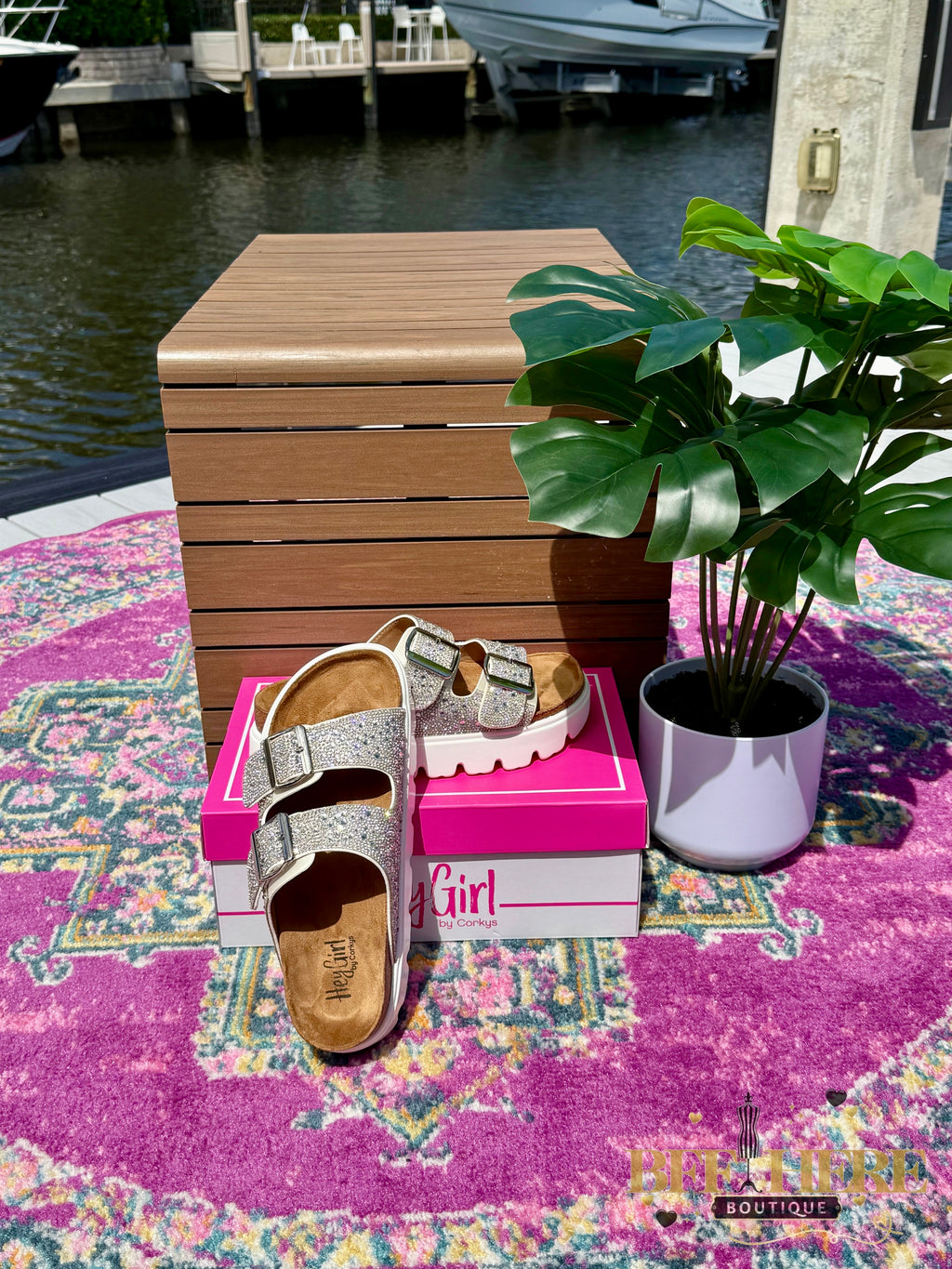 Rumor Has It - Clear Rhinestone by Corkys - BFF Here