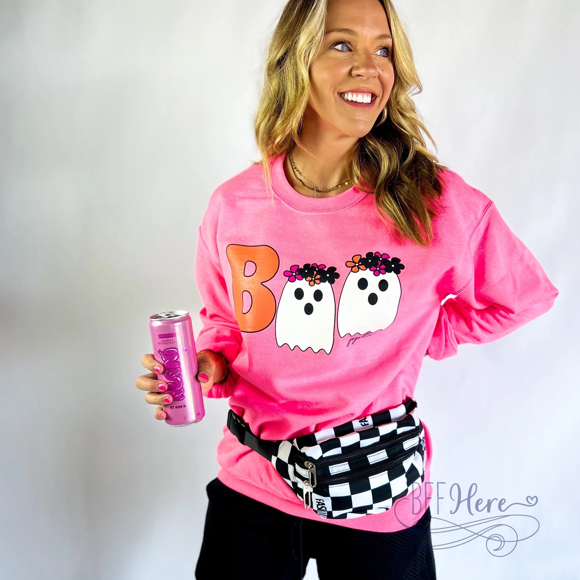 Boo Hippie Pumpkin Sweatshirt - BFF Here