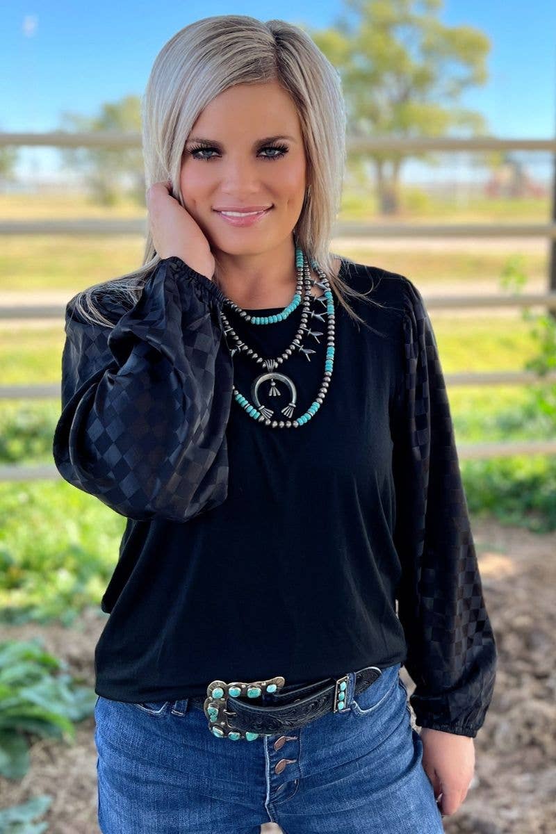 Friday Night Top by Sterling Kreek - BFF Here