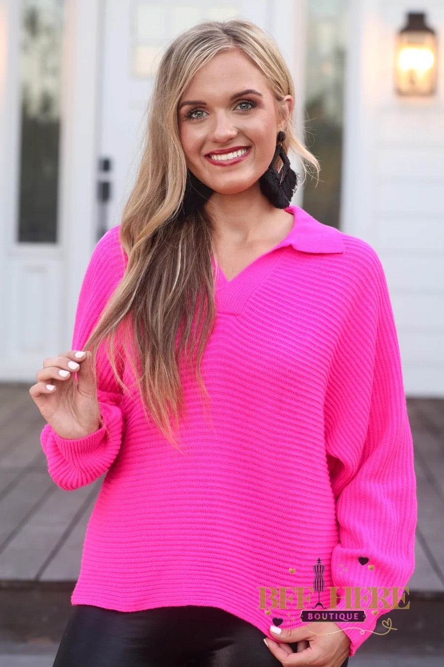 Zander Collared Sweater by Jess Lea - BFF Here