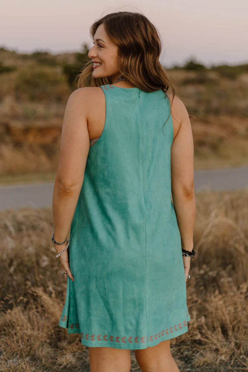 Turquoise Trails Dress by Sterling Kreek - BFF Here