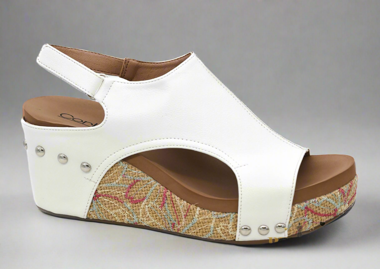 PREORDER: Carley - White 2 by Corkys (Ships End of February) - BFF Here