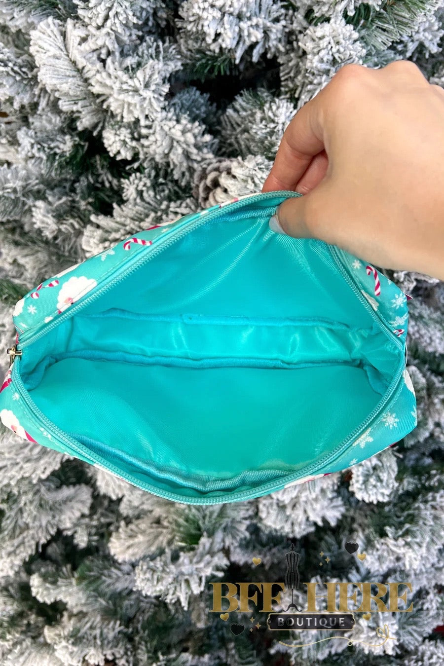 Dear Santa Travel Bag by Jess Lea