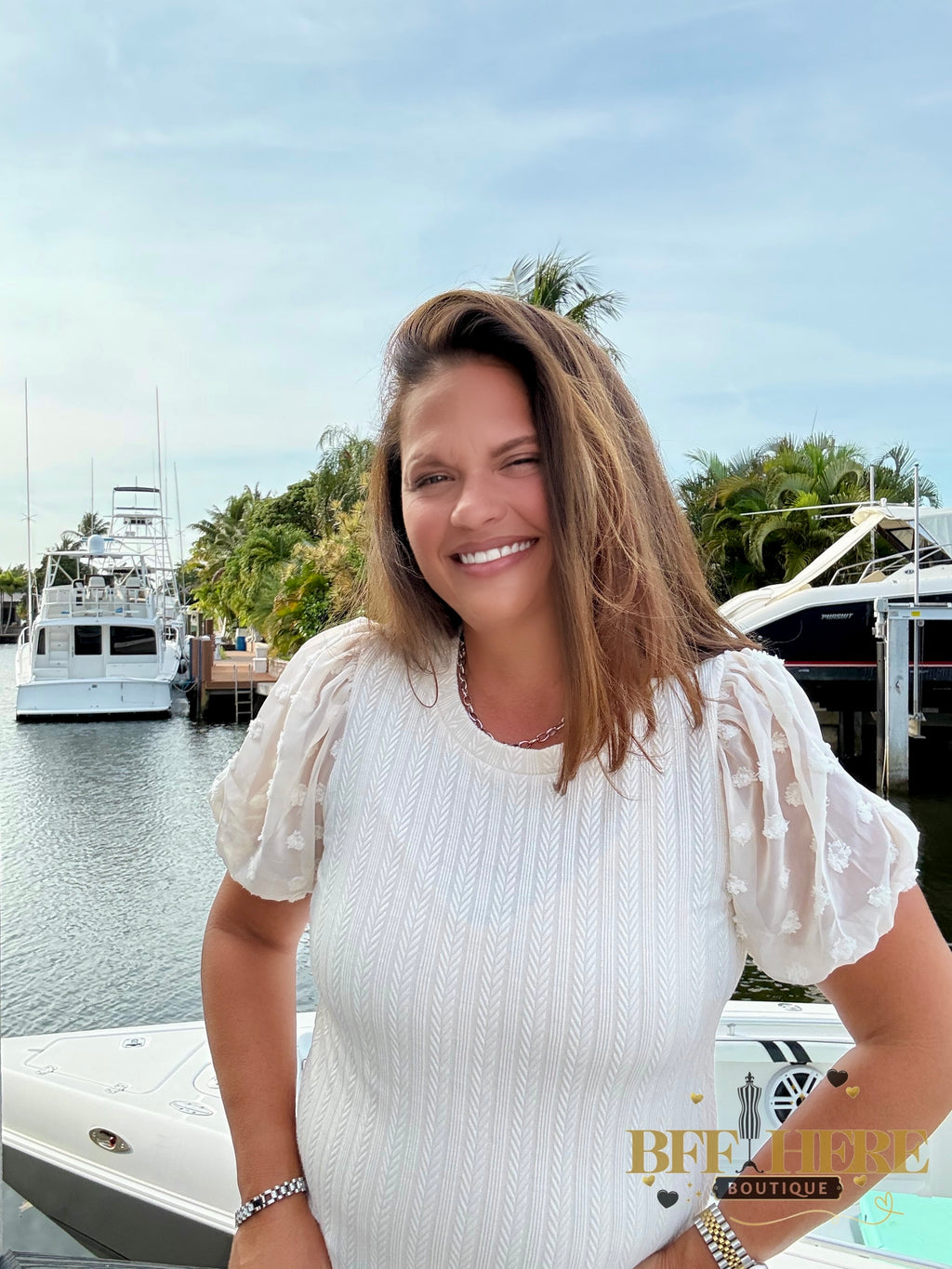 Prairie Bloom Puff Sleeve Top - BFF Here