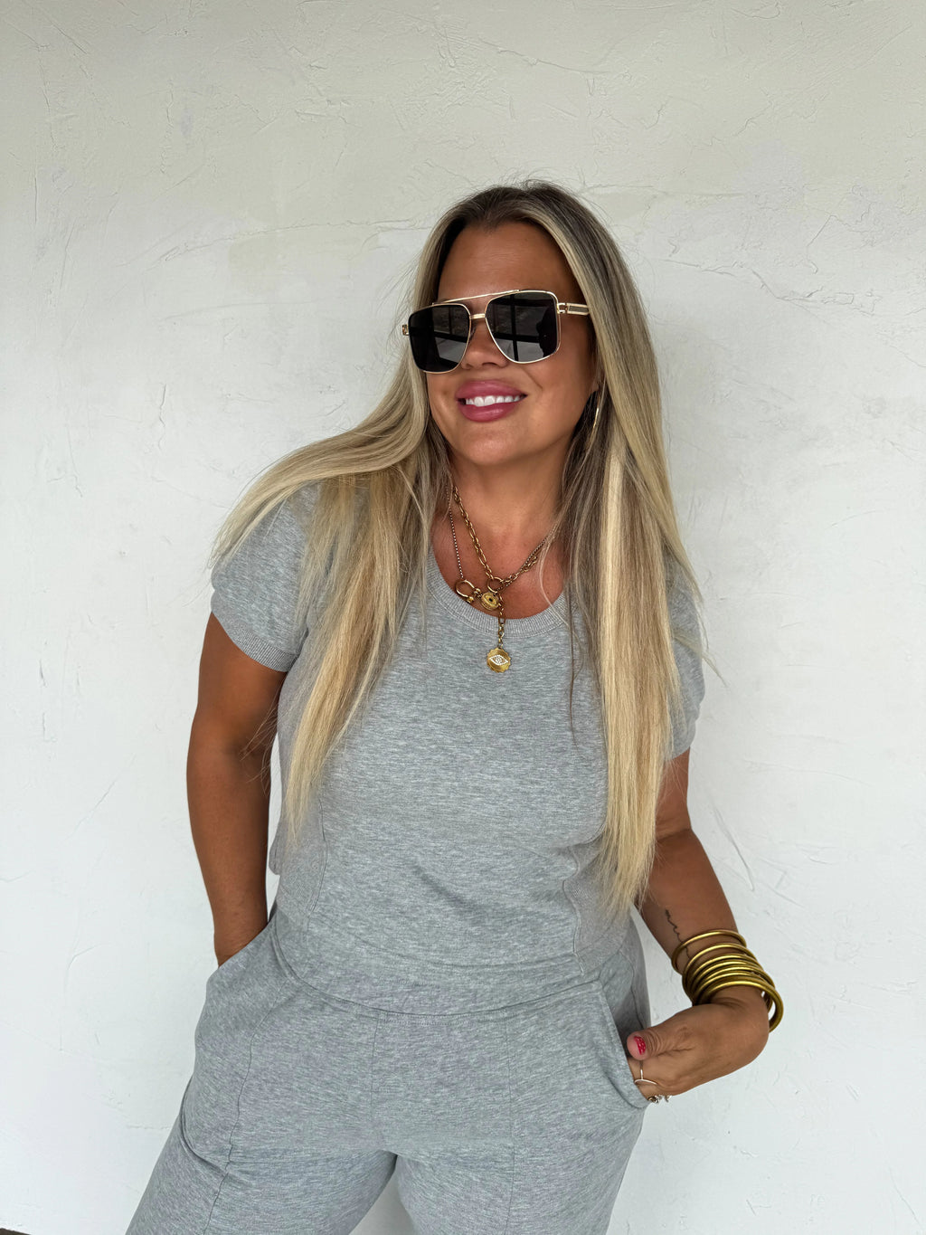 Stay In Crop Set by Blakeley - BFF Here