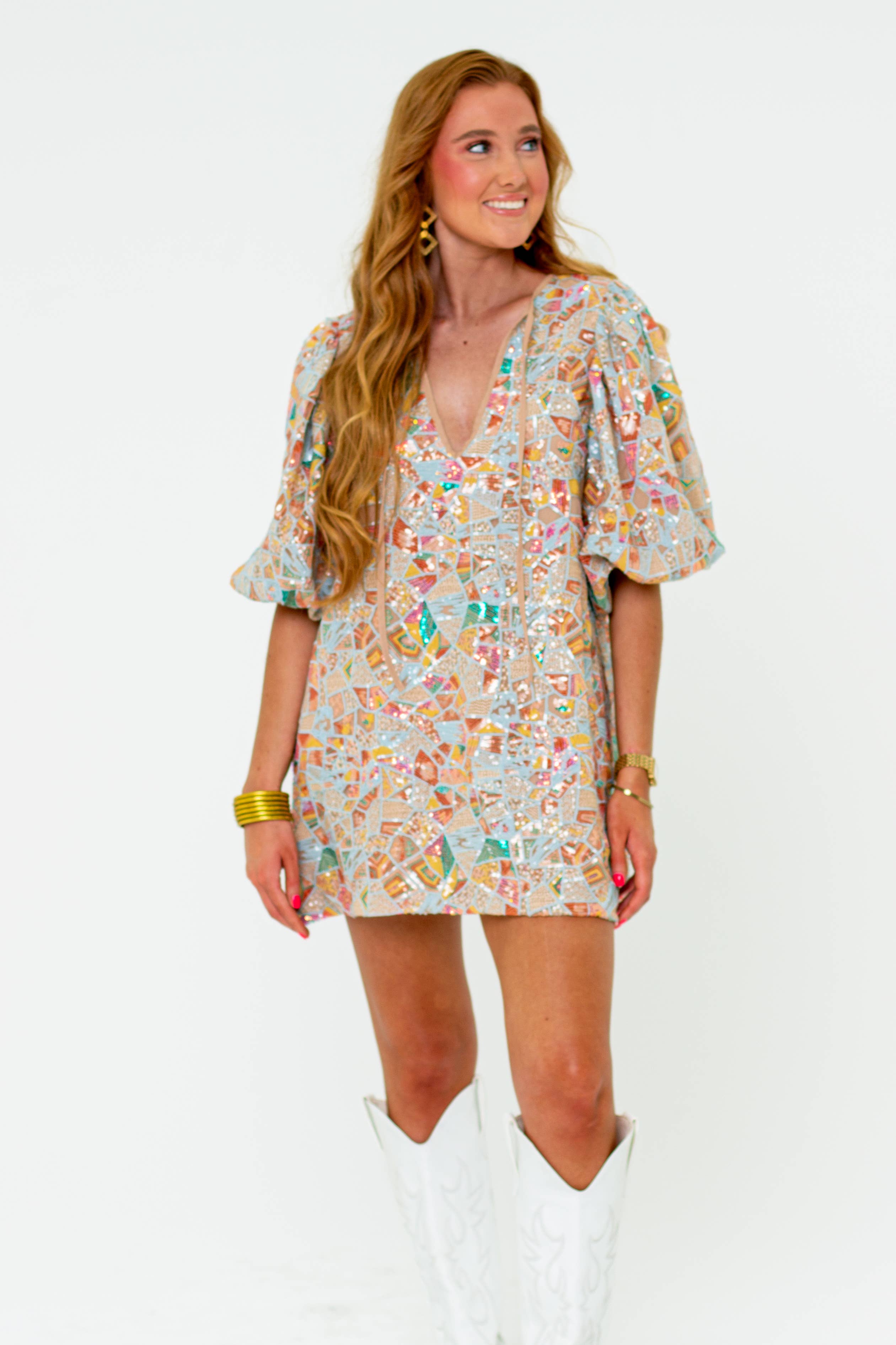 PREORDER: Deb Quilted Love Dress by BuddyLove (Ships End of September) - BFF Here