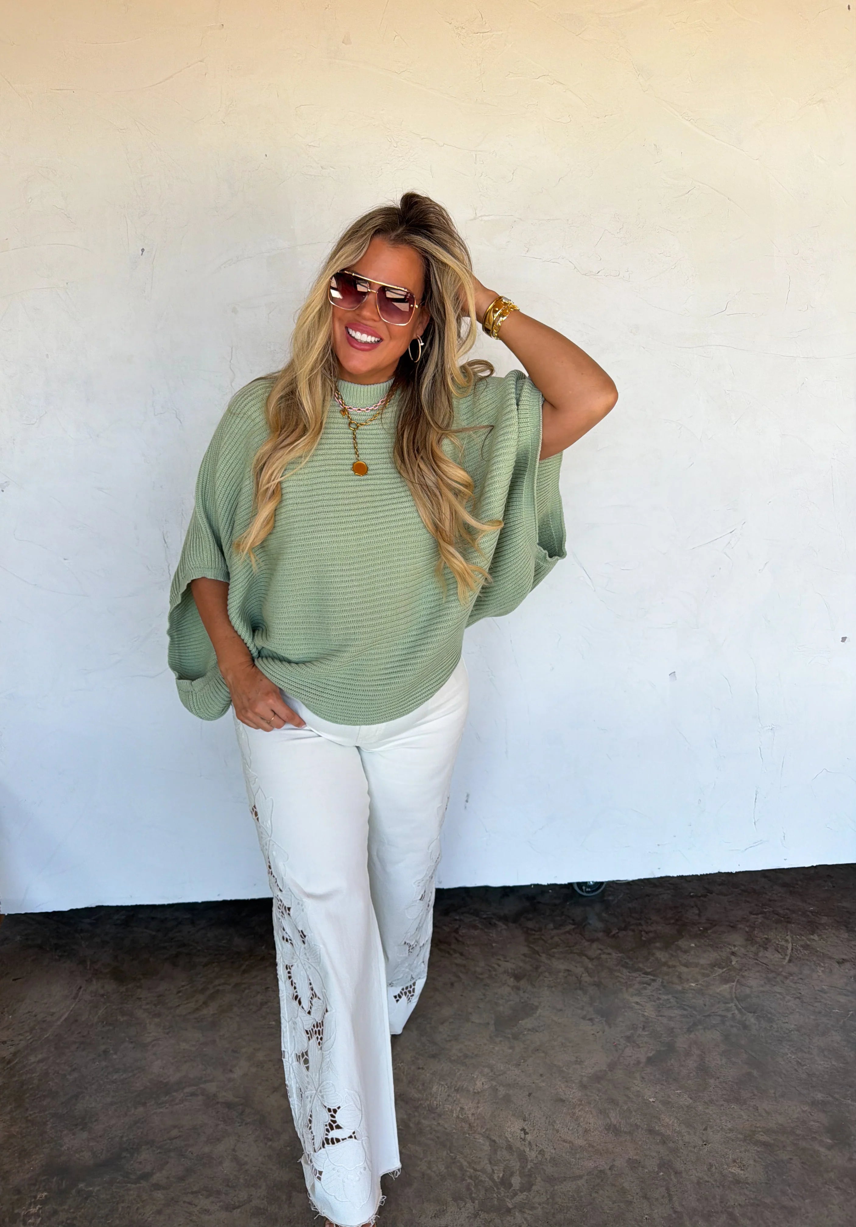 PREORDER: Spring Meg Pullover Poncho by Blakeley (ETA: Late January / Early February)