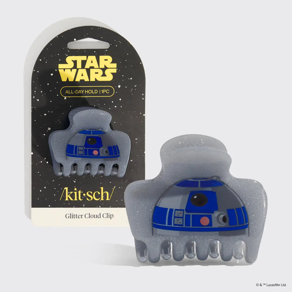 Star Wars™ & Kitsch Glitter Cloud Clip in R2-D2 (Ships Mid December)