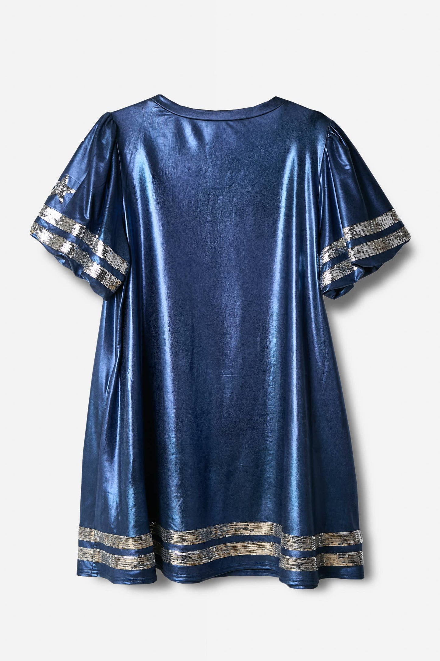 Touchdown Shine: Football Tunic Dress - BFF Here