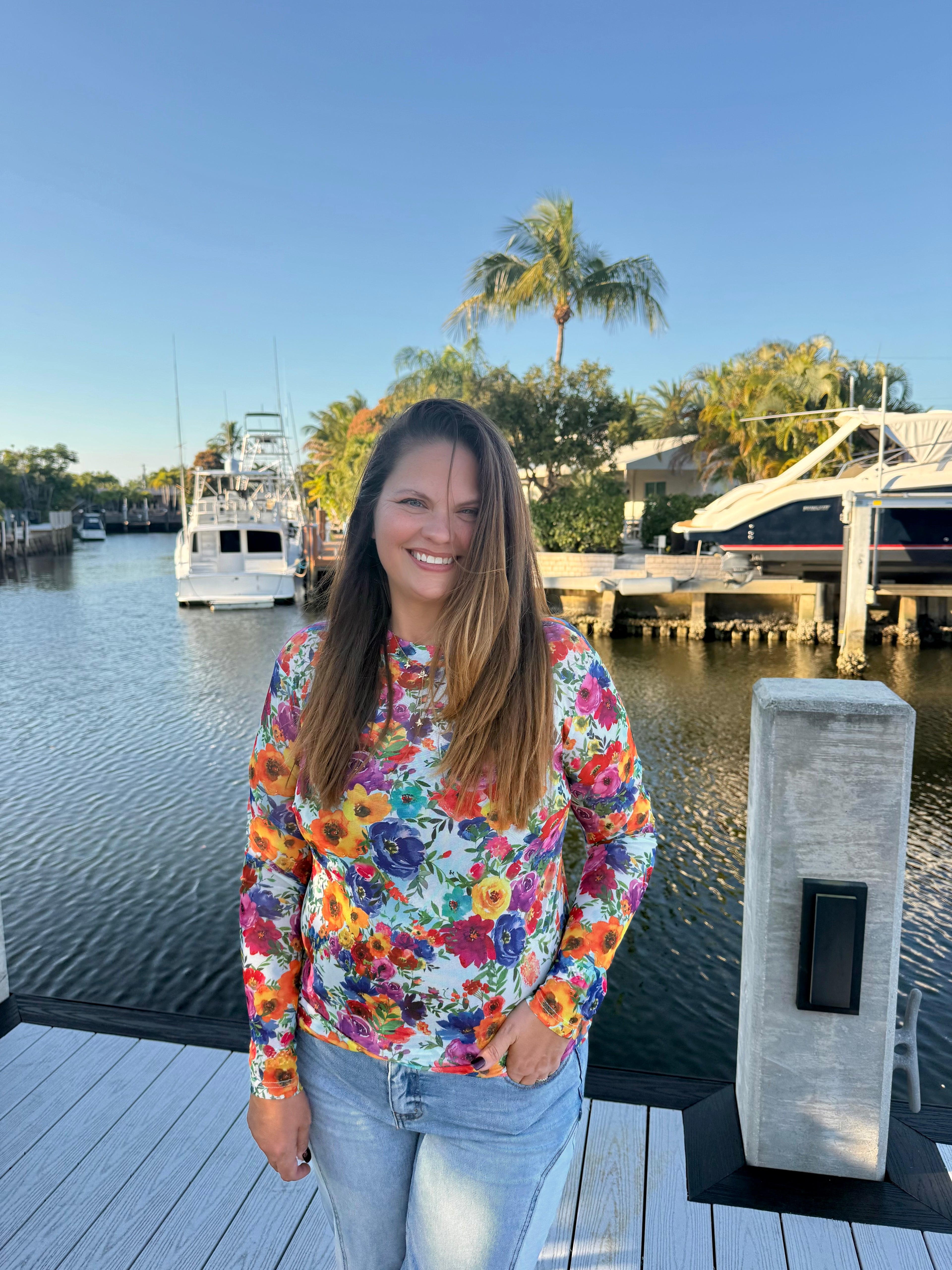 Country Kitchen Bloom Mesh Top by Sterling Kreek - BFF Here