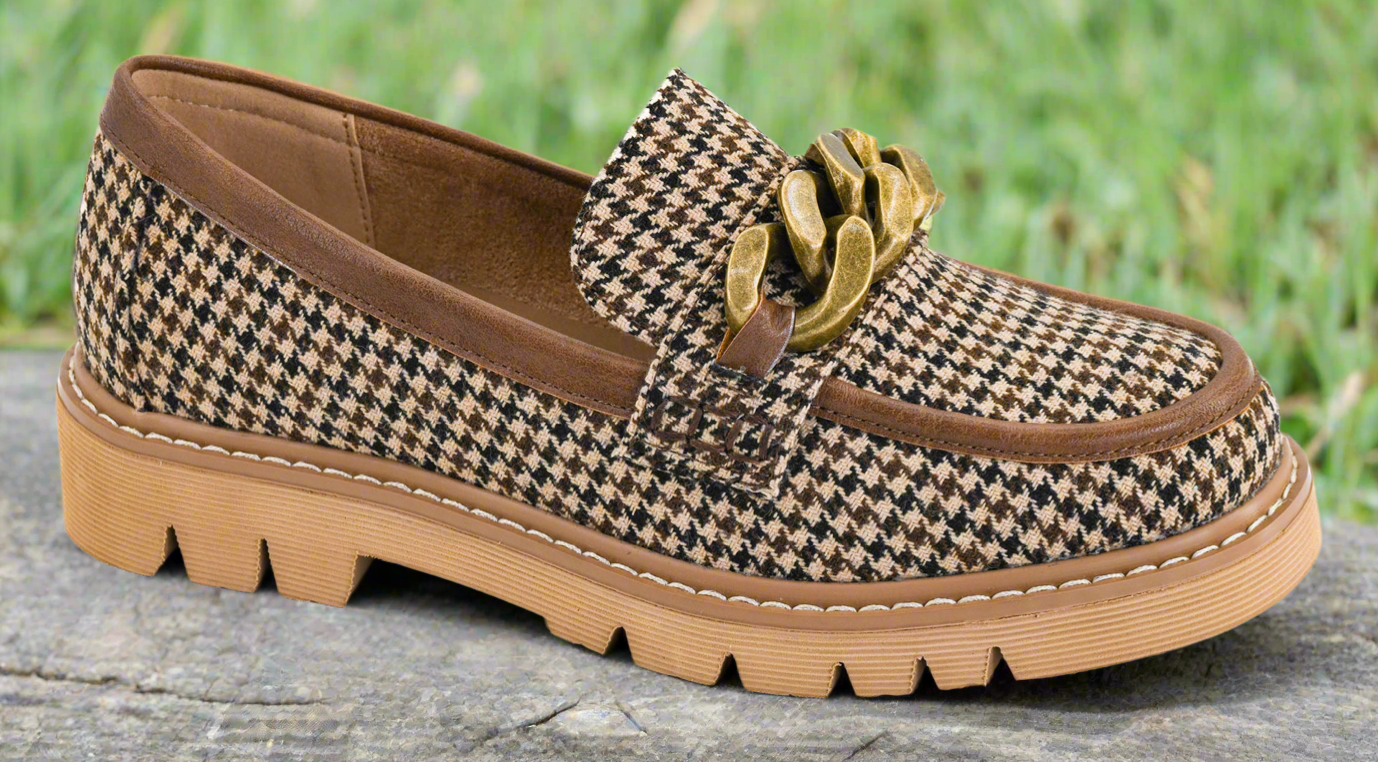 Not Literally / Black Tan Houndstooth by Corkys (ETA: Beginning of September) - BFF Here