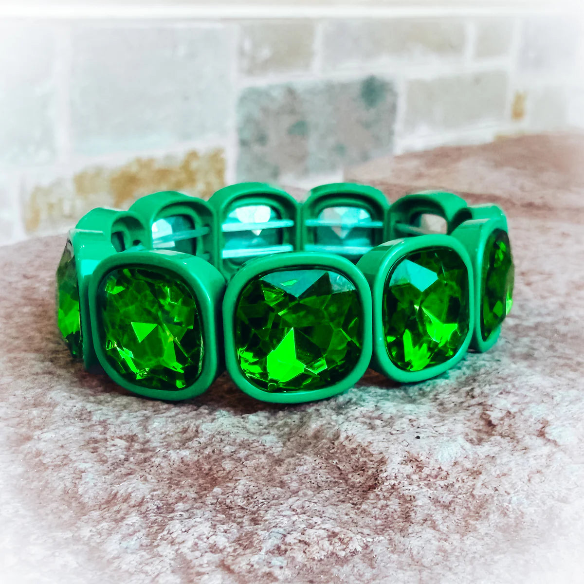 Confetti Gem Stretch Bracelets