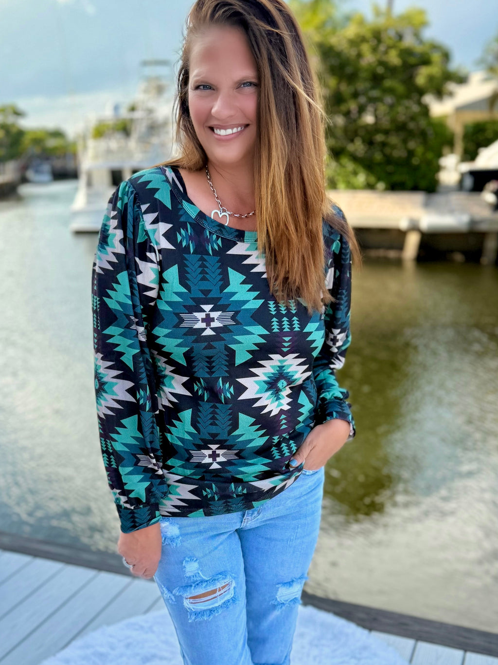 Midnight Mesa Top by Sterling Kreek - BFF Here