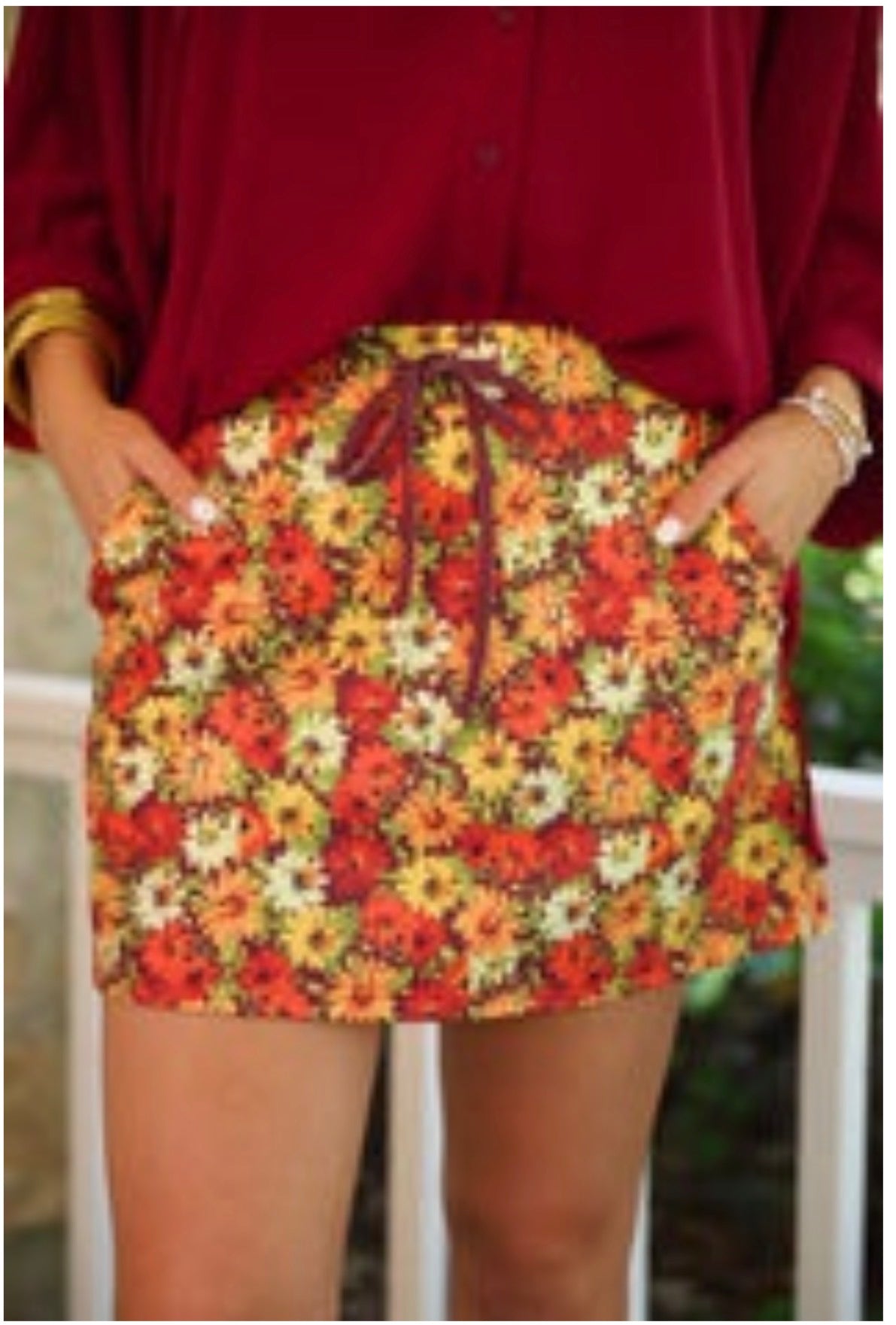 PREORDER: Harvest Bloom Skort by Jess Lea (ETA: July)