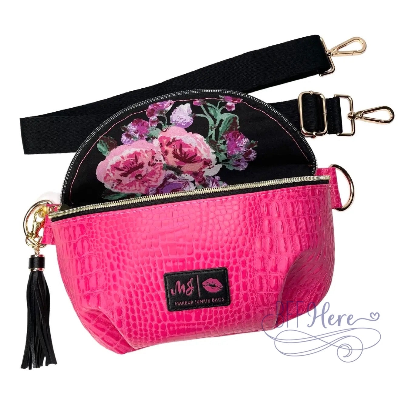 Sidekick Bag by Makeup Junkie Bags - Shade of Dolly - BFF Here