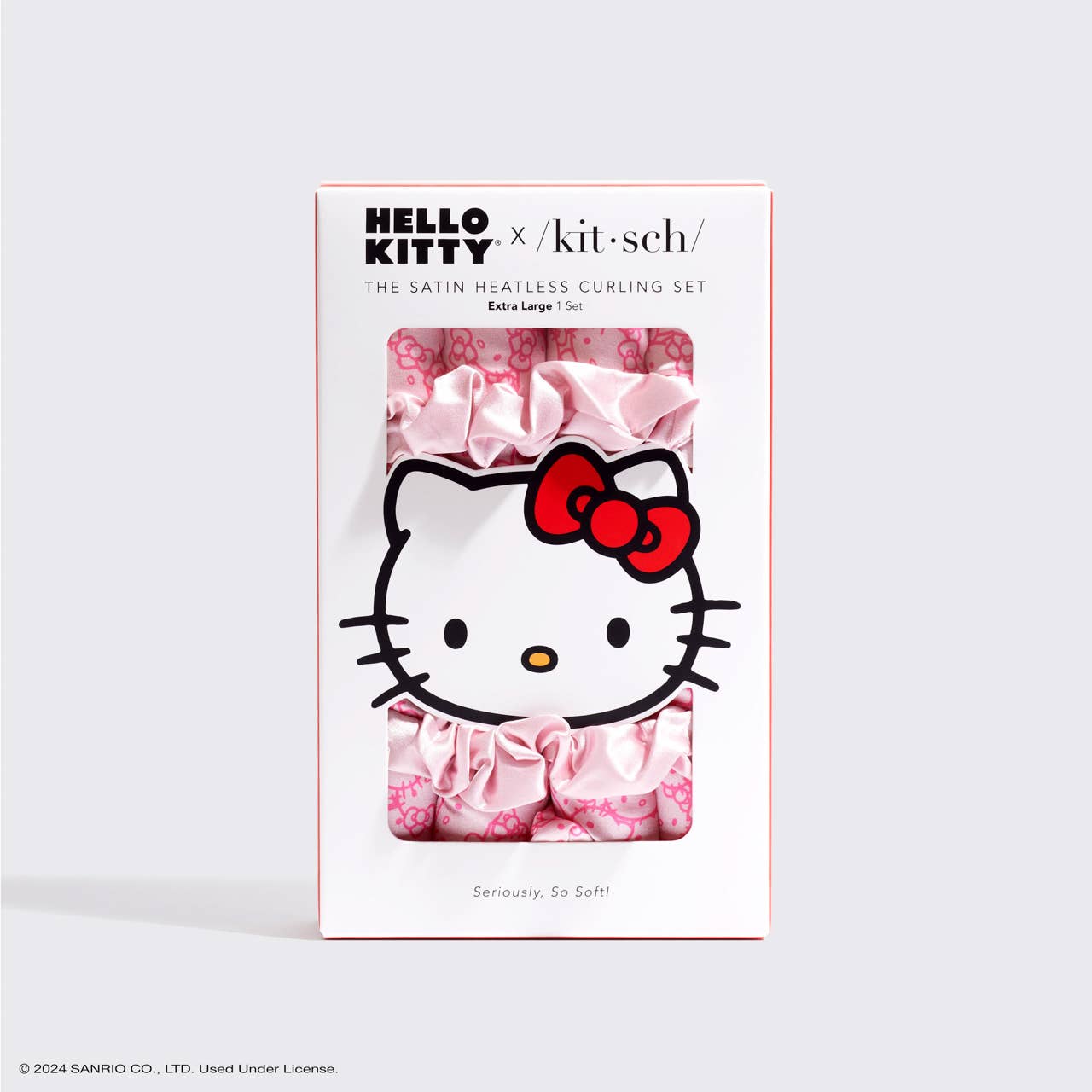 Hello Kitty x Kitsch XL Heatless Curling Set - BFF Here