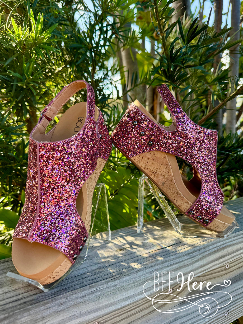 Carley - Mixed Berry Glitter by Corkys - BFF Here