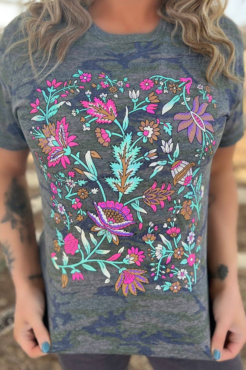 Hidden In The Flowers Tee by Sterling Kreek - BFF Here