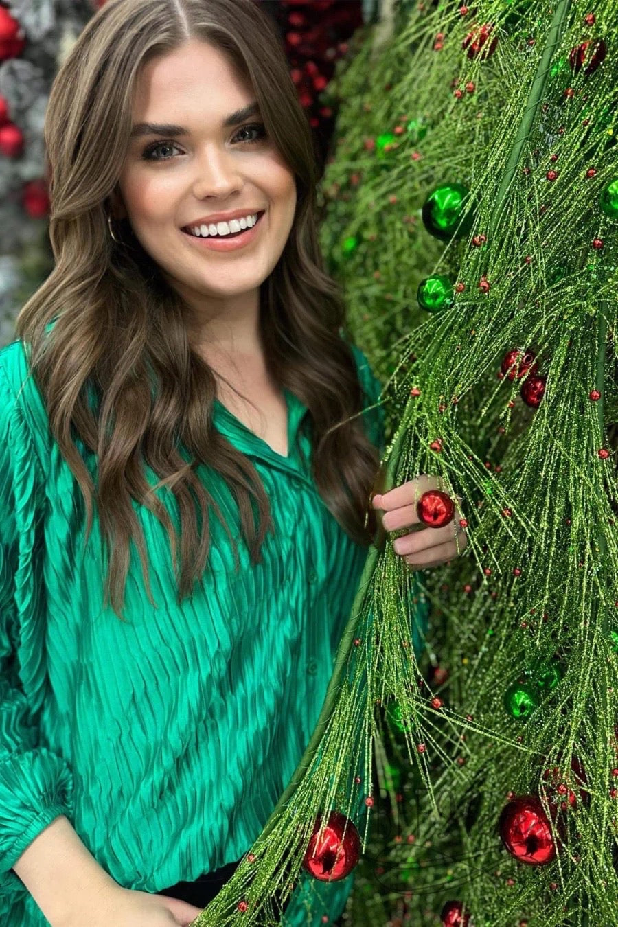 Million Miles Pleated Top - BFF Here