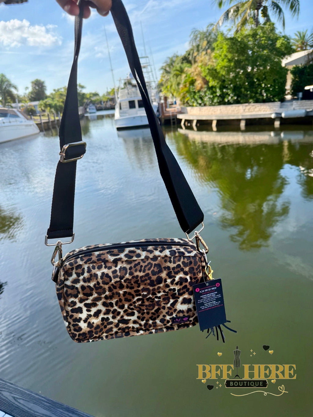 Lady Leopard Uptown by Makeup Junkie Bags - BFF Here