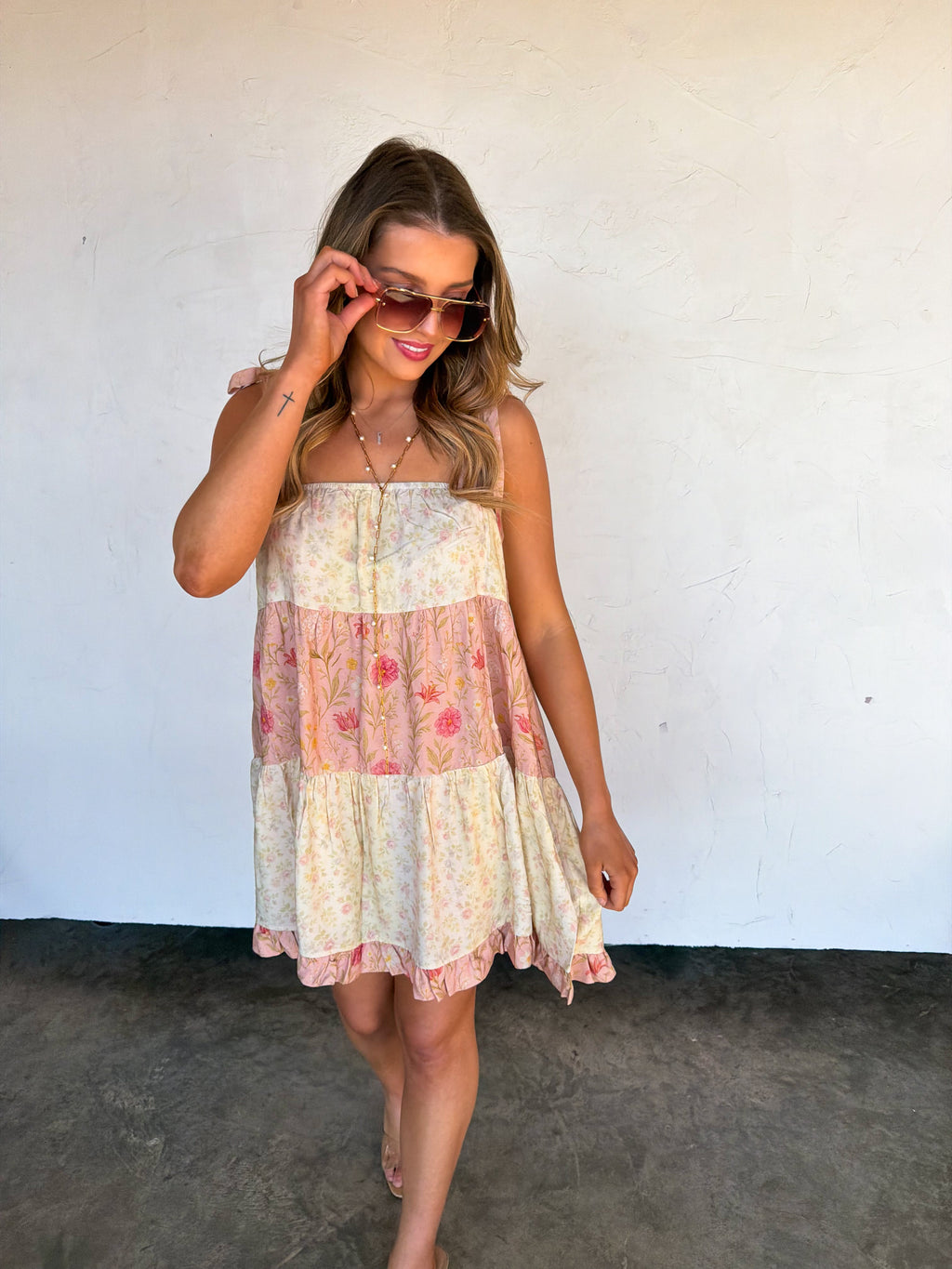 PREORDER- GARDEN PARTY FLORAL DRESS - BFF Here