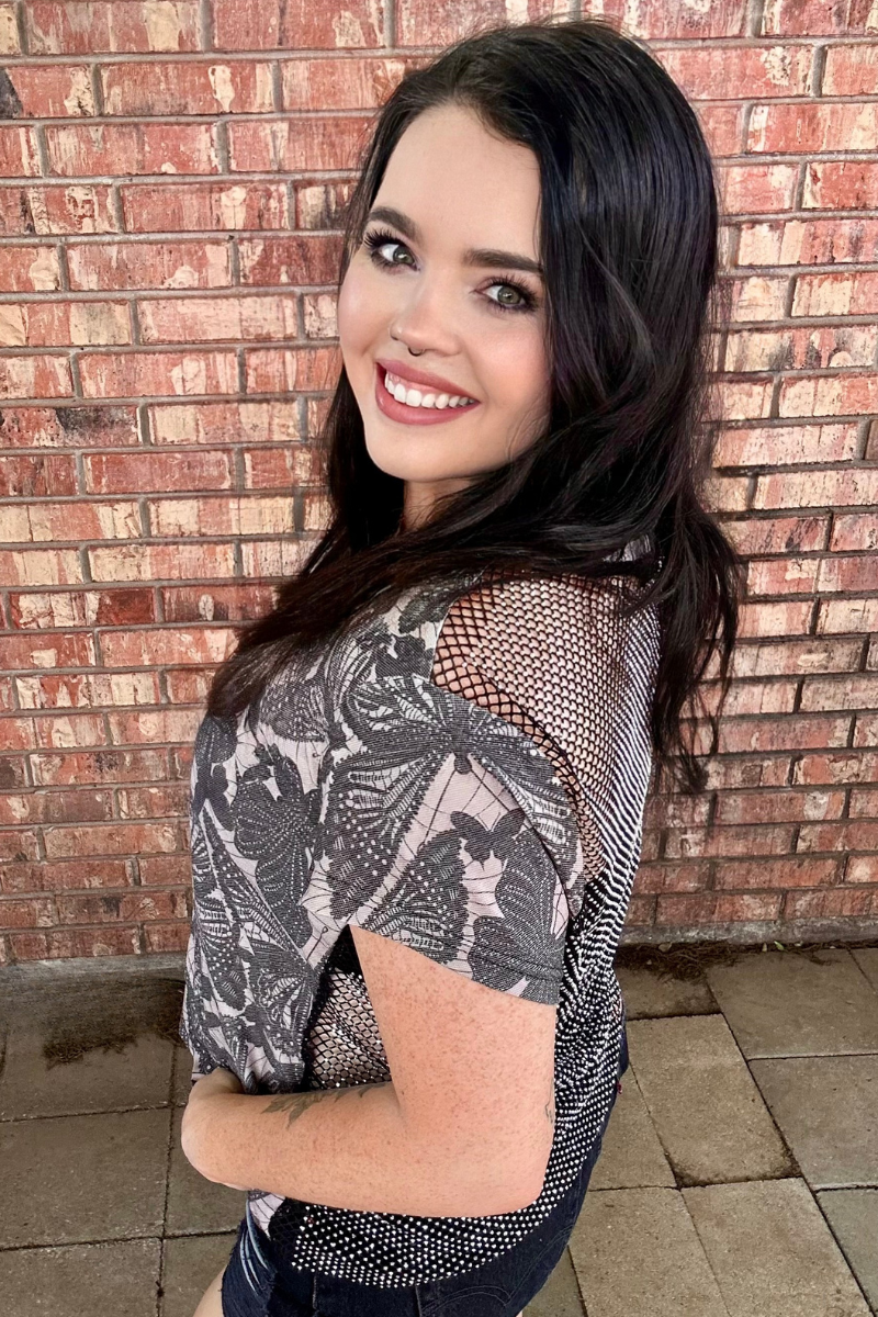 Love Is Like A Butterfly Top by Sterling Kreeek - BFF Here