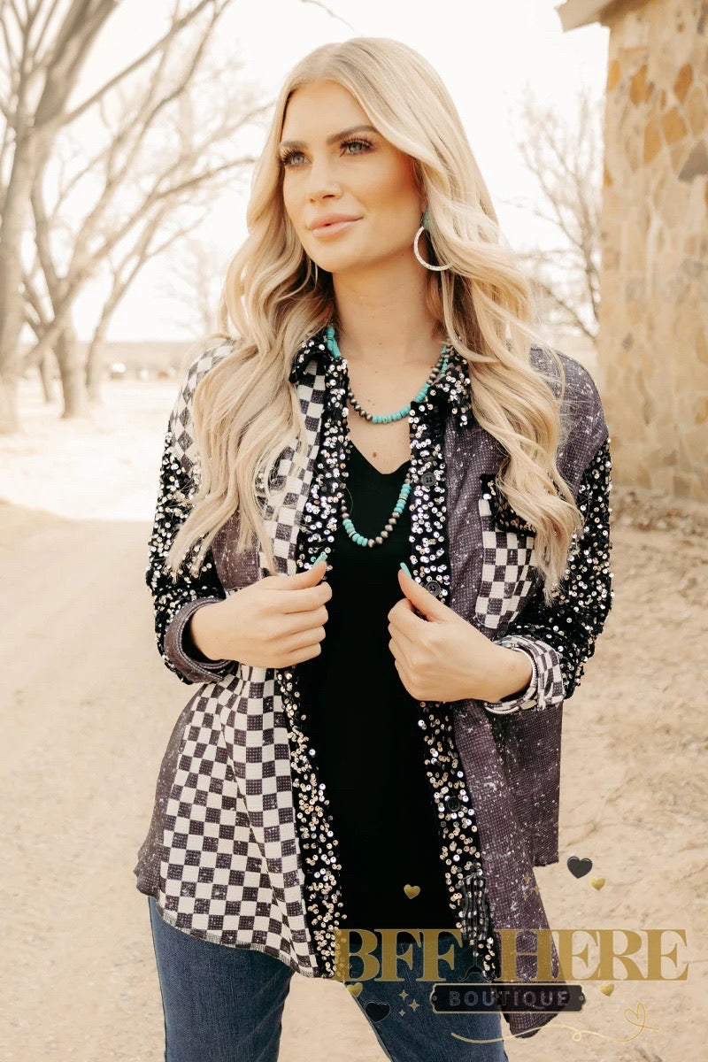 Bad and Boujee Shacket by Sterling Kreek - BFF Here