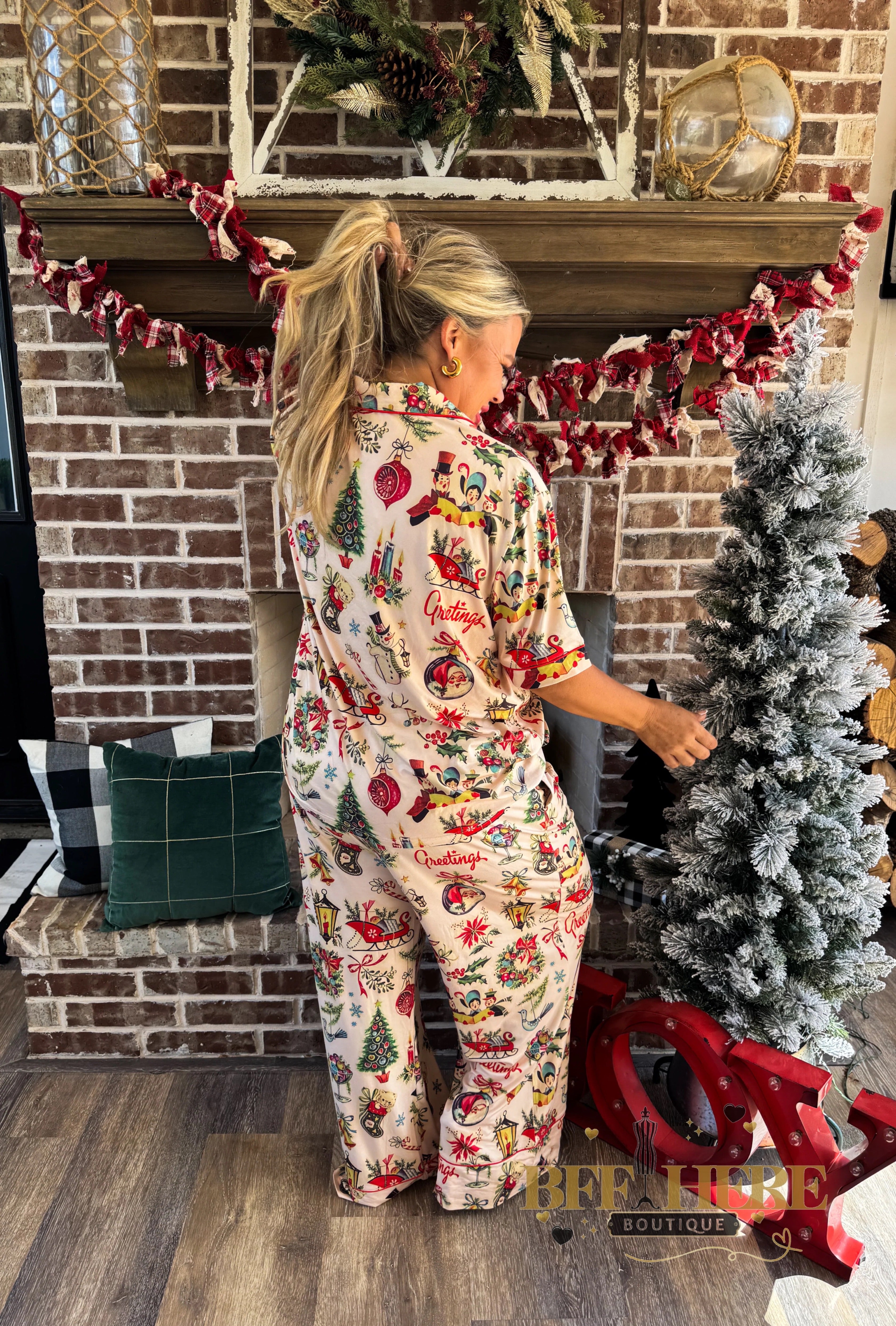 Tis the Season Luxe PJ Sets by Blakeley - BFF Here