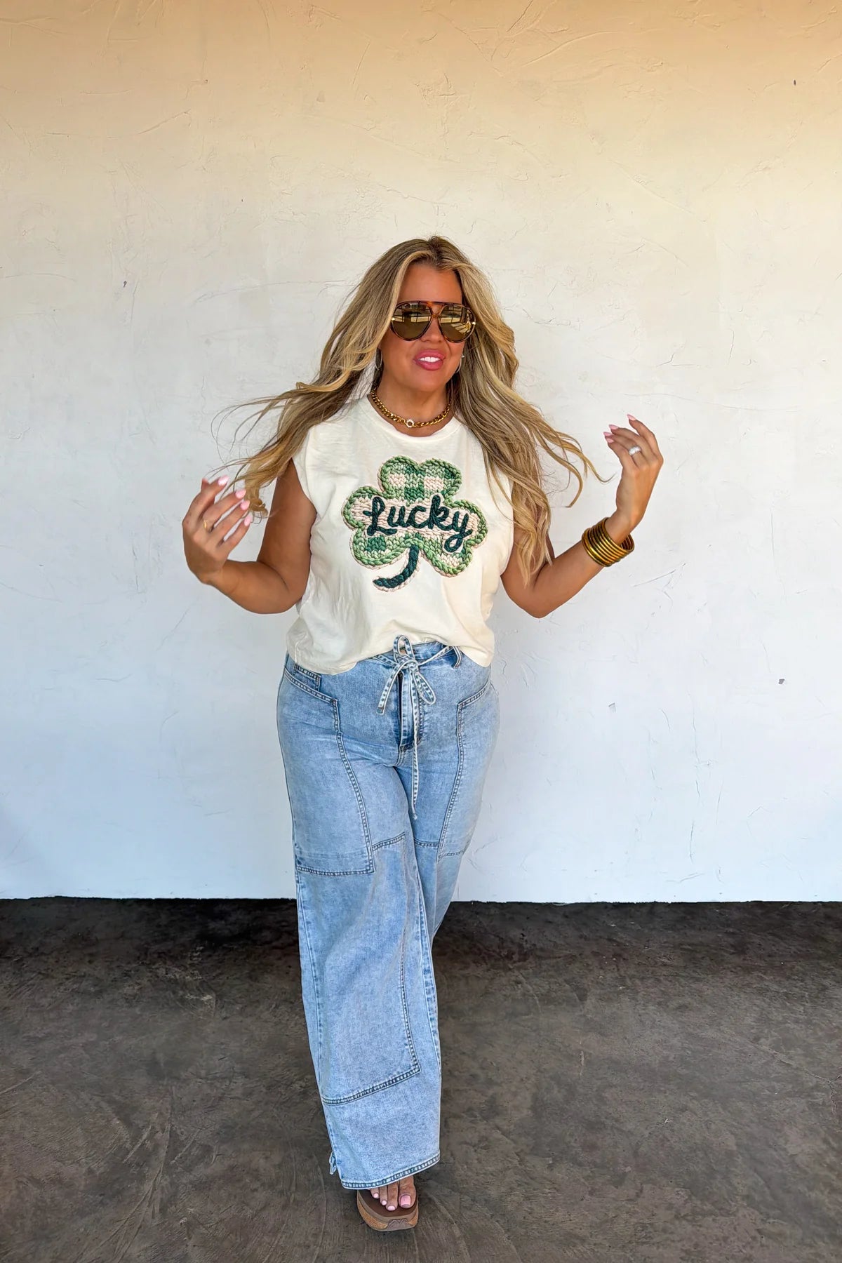 PREORDER: Clover Graphic Tee by Blakeley (ETA: Late February/ Early March) - BFF Here