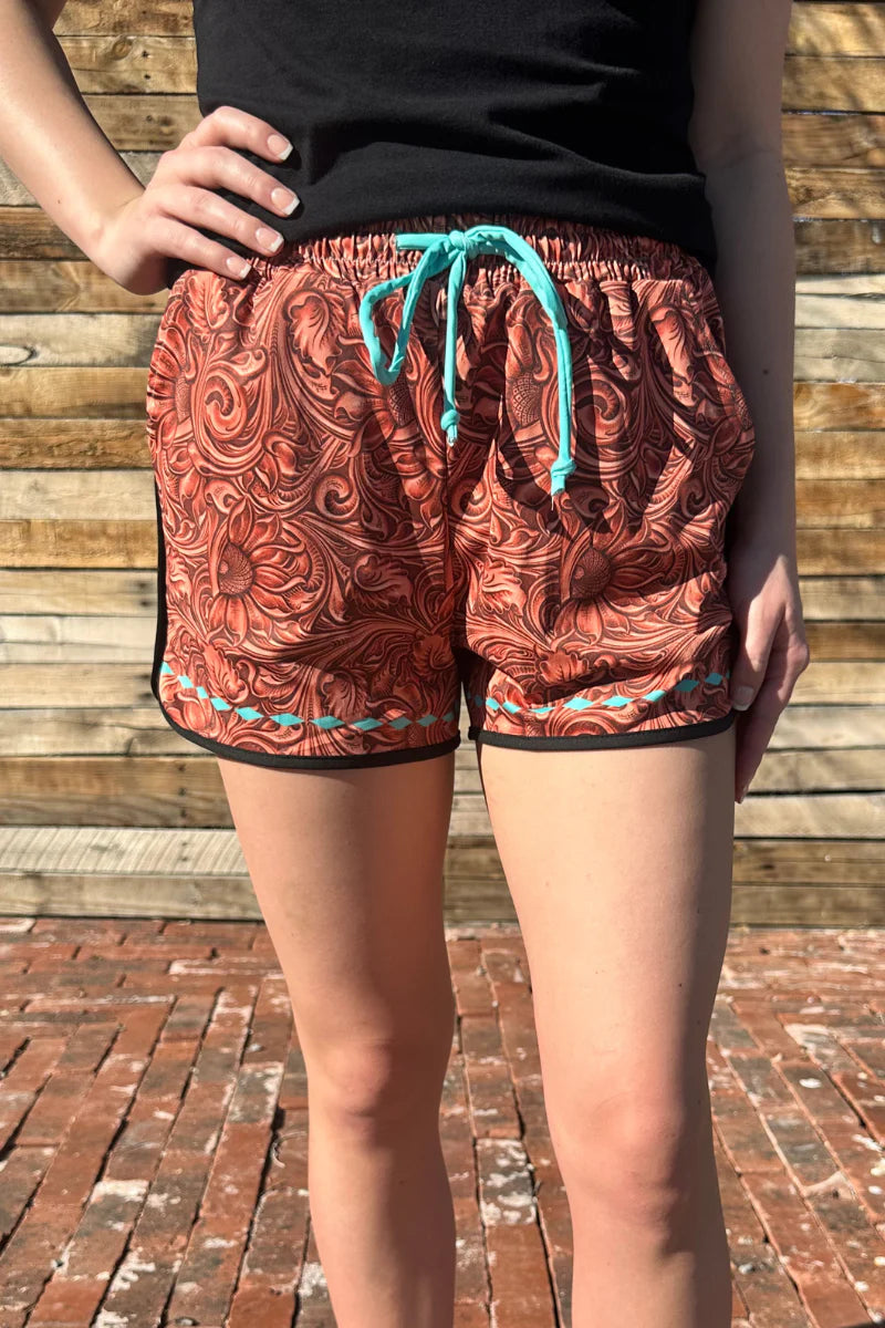 Tooled In Beauty Shorts by Sterling Kreek - BFF Here