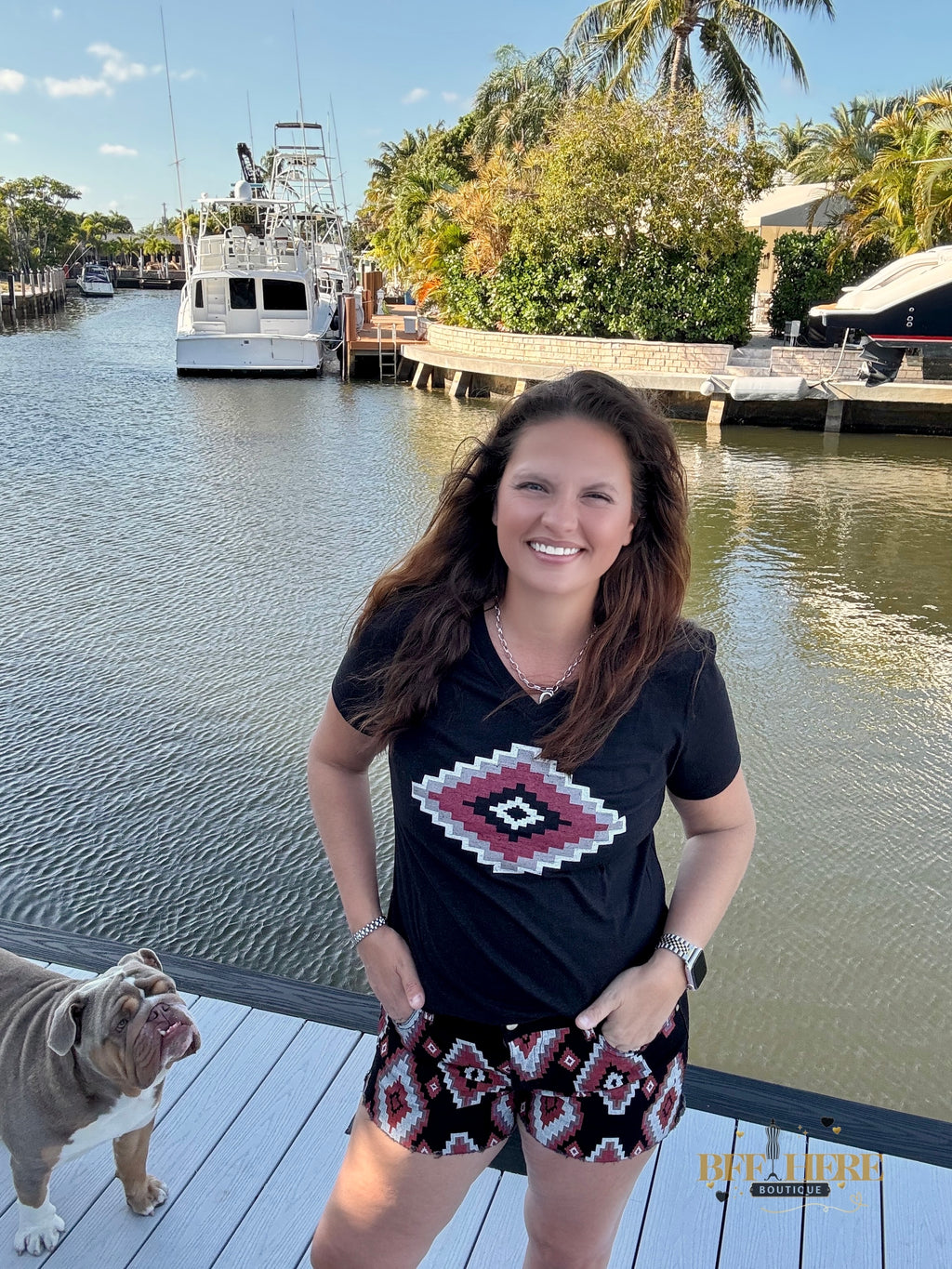 Let’s Rock and Roll Shorts by Sterling Kreek - BFF Here