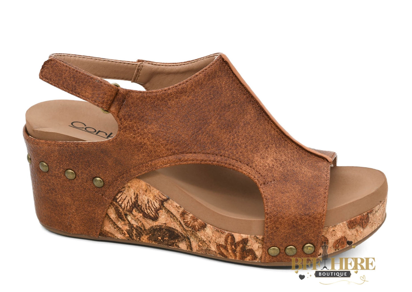 PREORDER: Carley - Cognac Tumbled by Corkys (Ships Beginning of February)