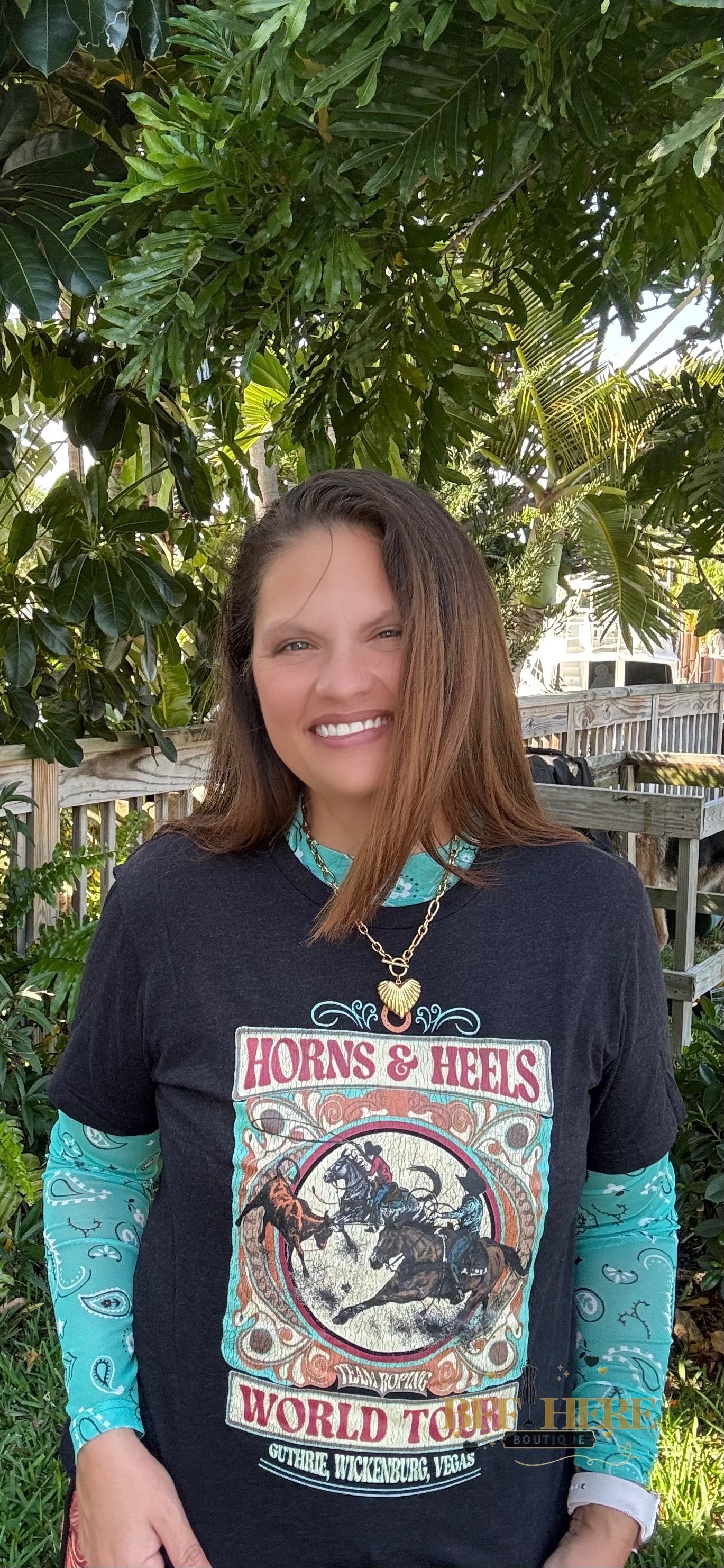 Team Roping World Tour Tee by Sterling Kreek - BFF Here