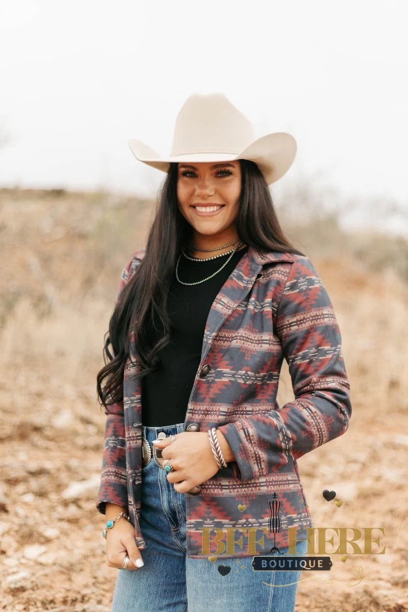 Rebel Like Reba Jacket by Sterling Kreek - BFF Here