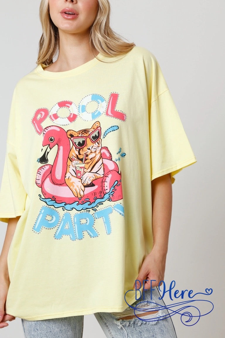 PREORDER: Splash Bash: Pool Party Graphic Tee (Ships Middle of January ) - BFF Here