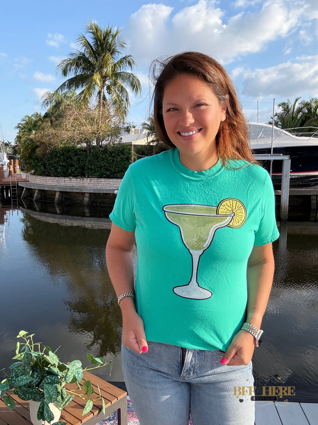 Main Squeeze Margarita Sippin' Tee - BFF Here