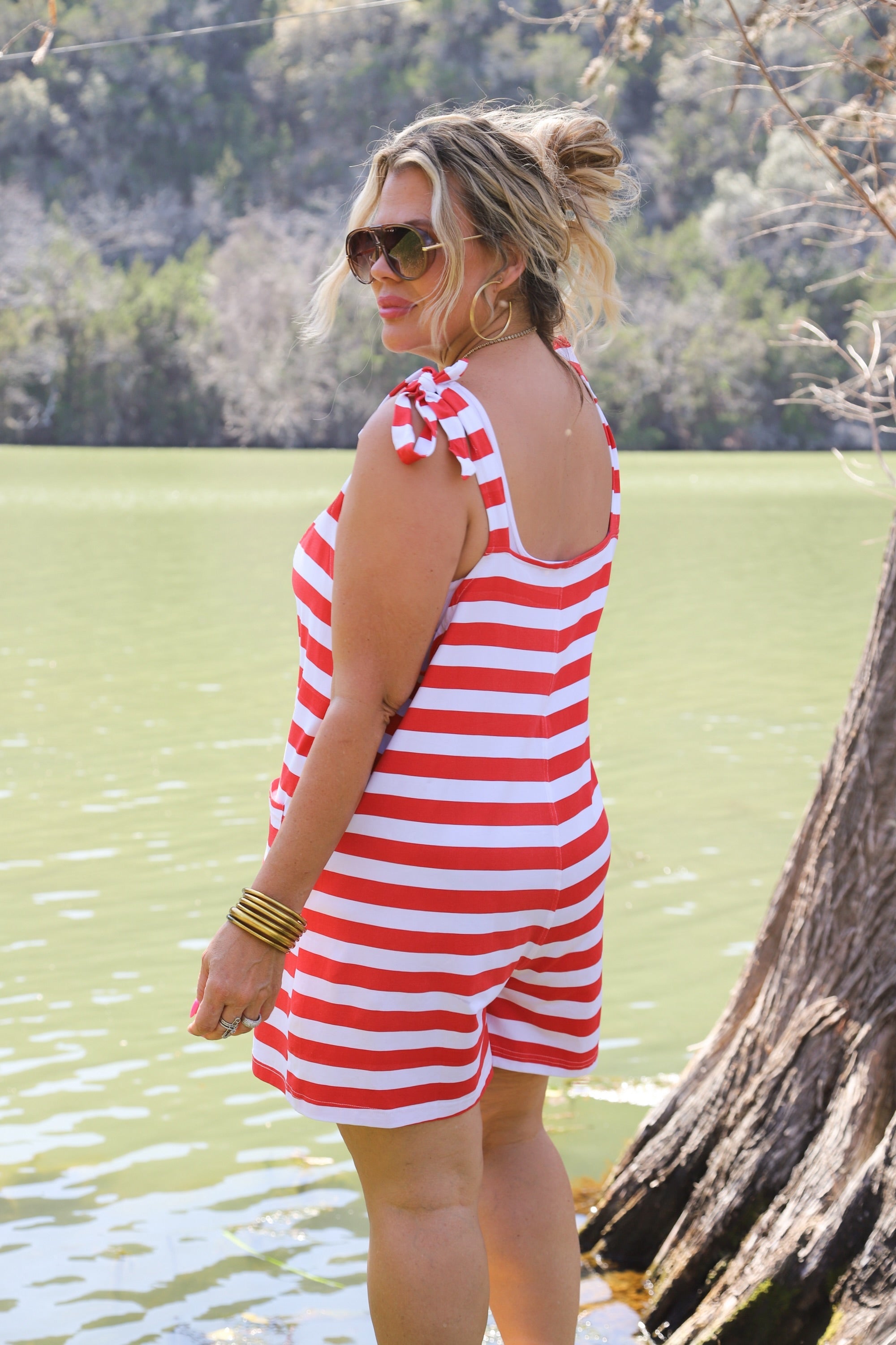PREORDER- Sunny Stripe Romper by Blakeley (ETA JUNE) - BFF Here