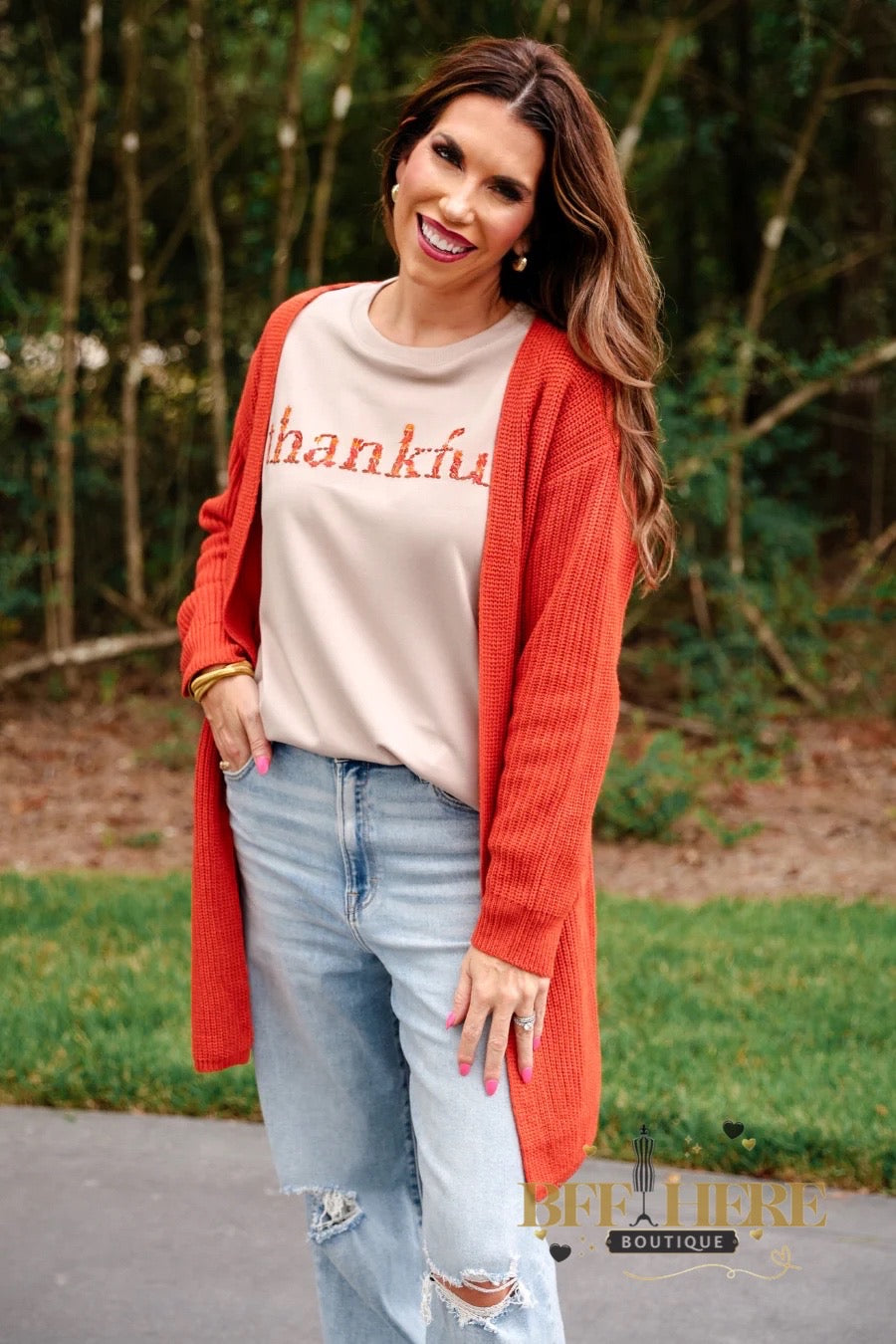 Crisp Fall Knit Cardigan by Jess Lea - BFF Here