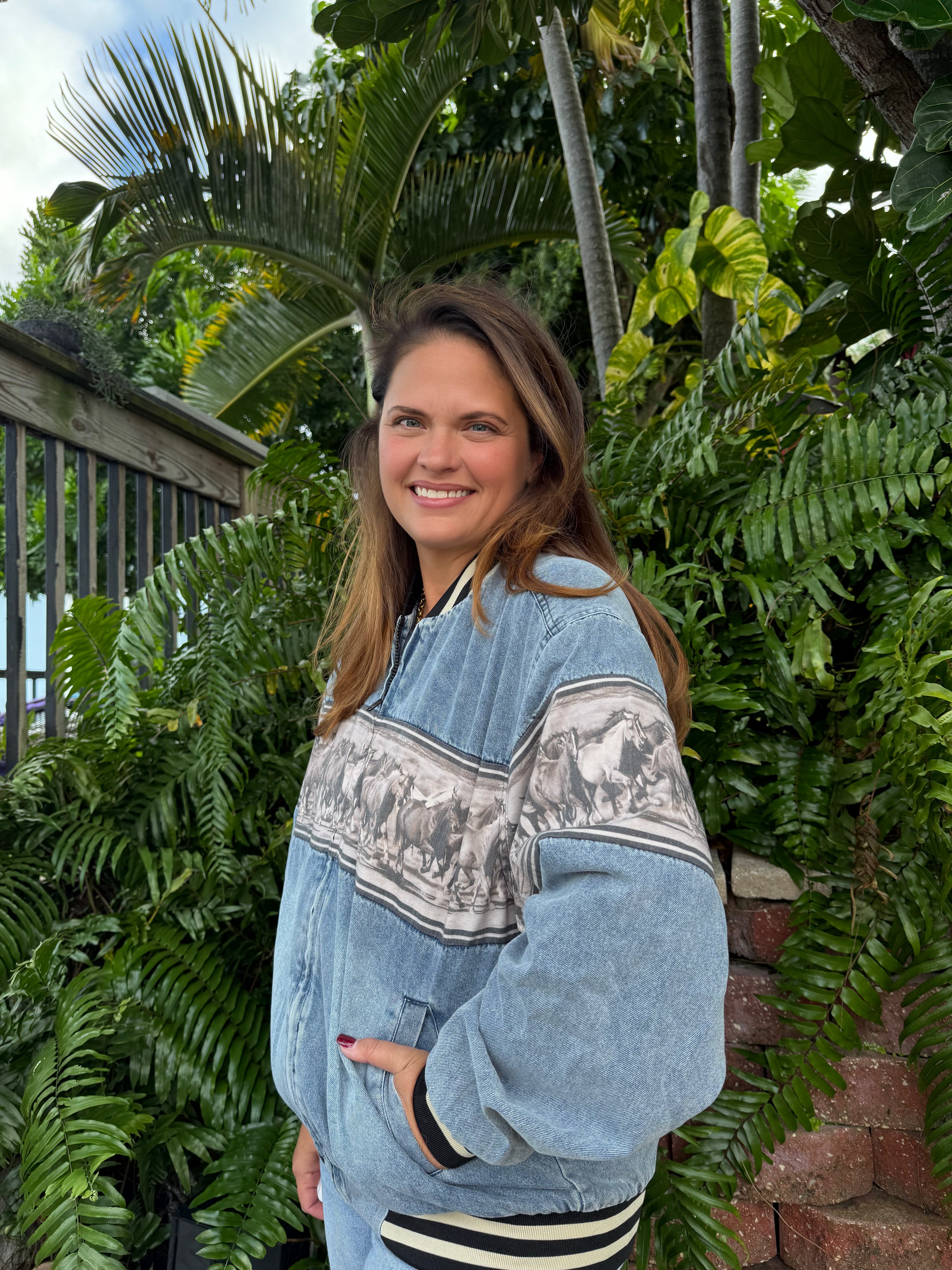 Bermuda Rush Bomber Jacket by Sterling Kreek - BFF Here