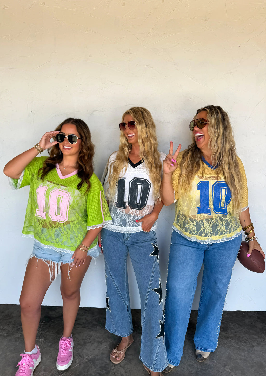 PREORDER: Bleacher Babe Lace Jersey by Blakeley (ETA: July)