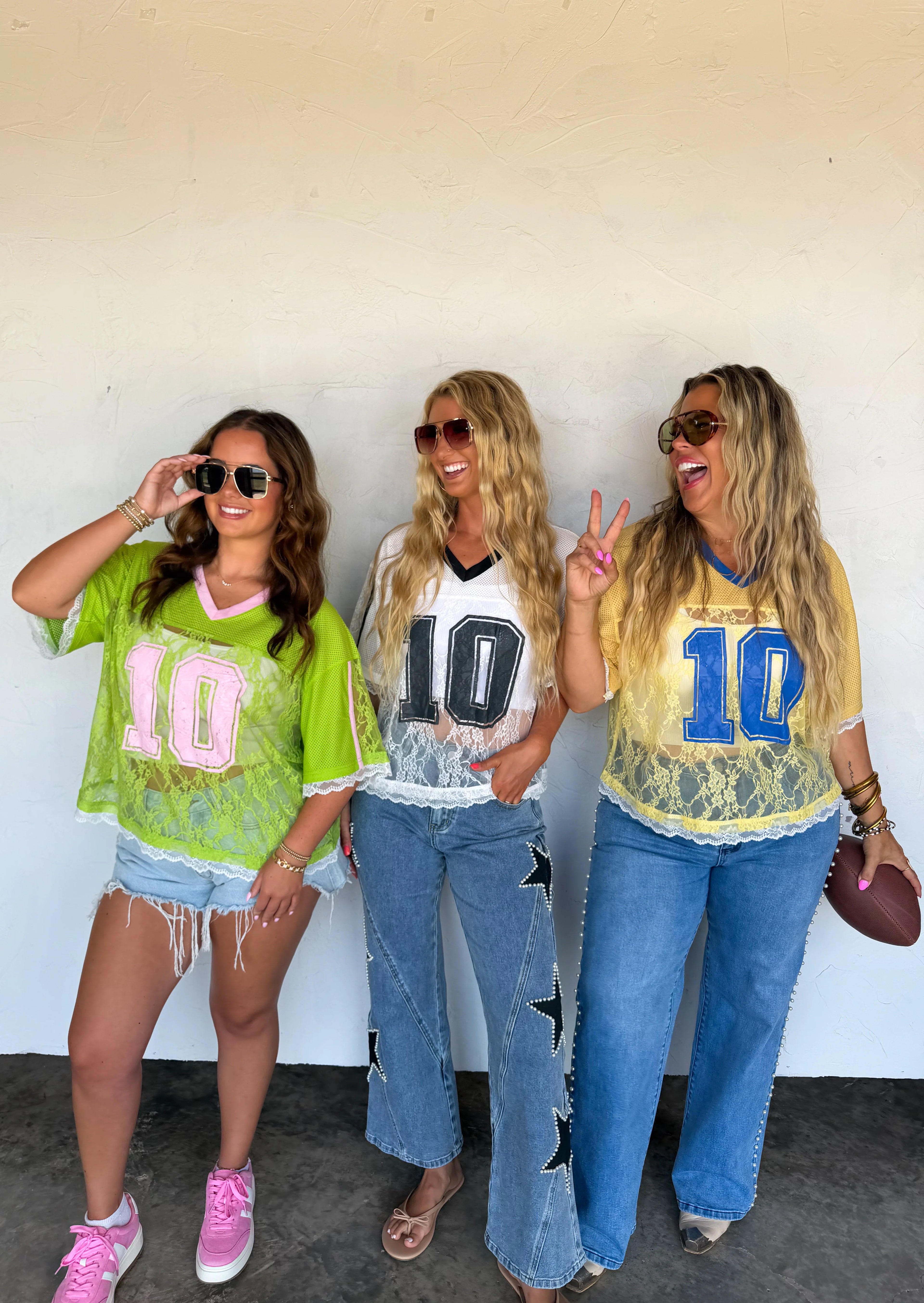 PREORDER: Bleacher Babe Lace Jersey by Blakeley (ETA: July)