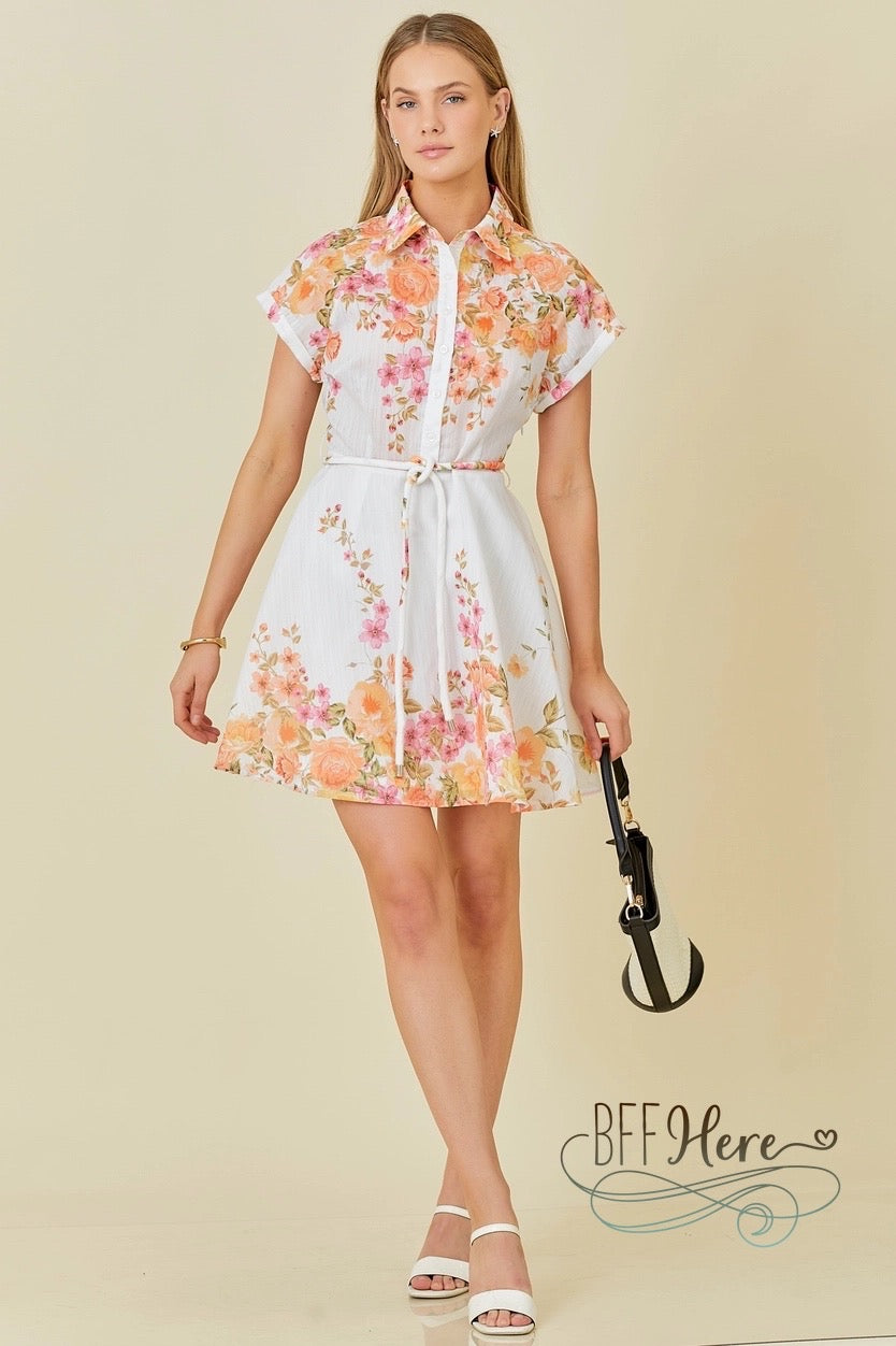 Blossom Breeze Floral Dress - BFF Here