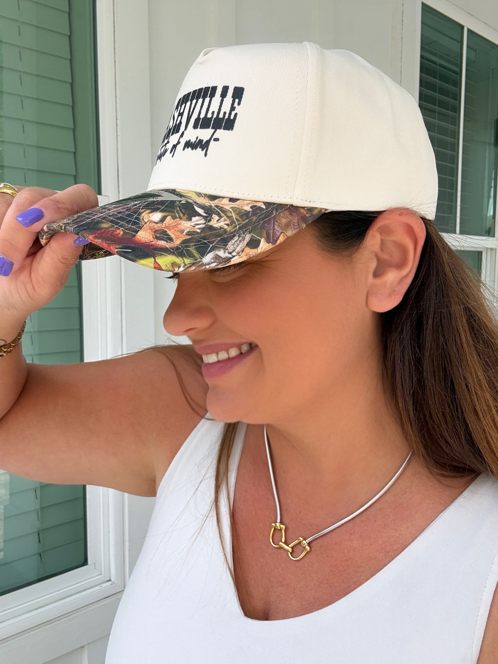 Nashville Khaki / Real Camo Canvas Trucker by Southern Bliss (ARRAY) — Ships 2-3 weeks - BFF Here