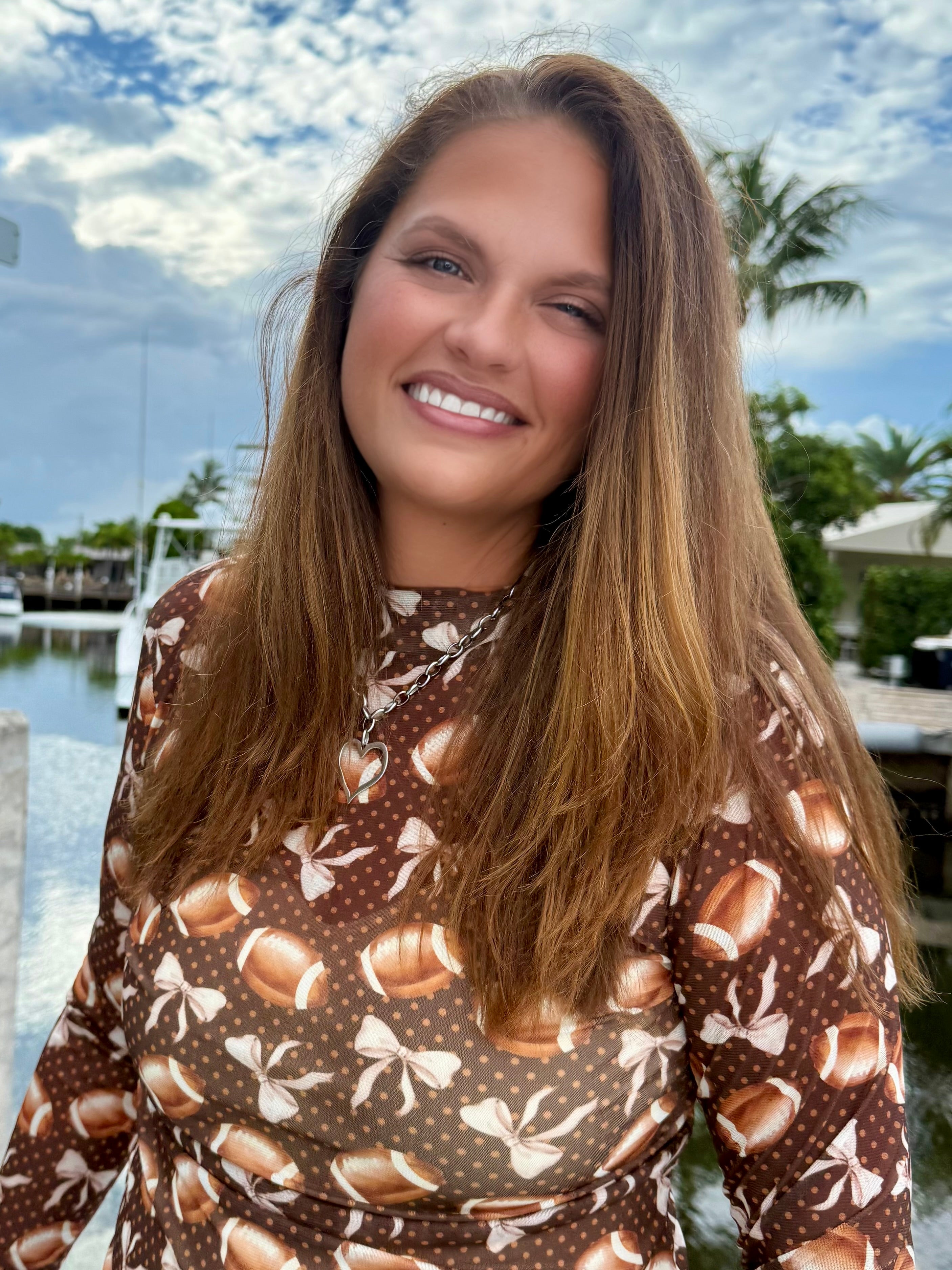 Game Day Vibes Mesh Top by Sterling Kreek - BFF Here