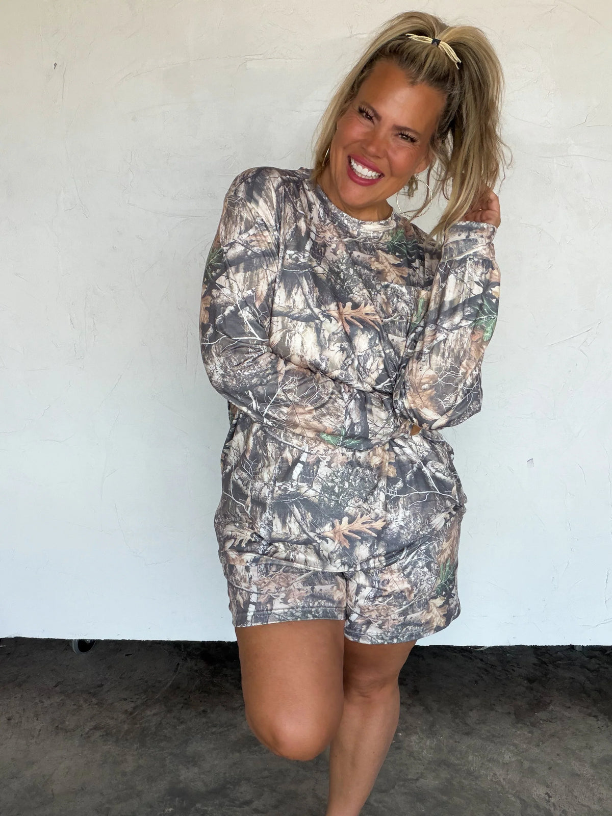 PREORDER: Cozy In Camo Lounge Set by Blakeley (ETA: November)